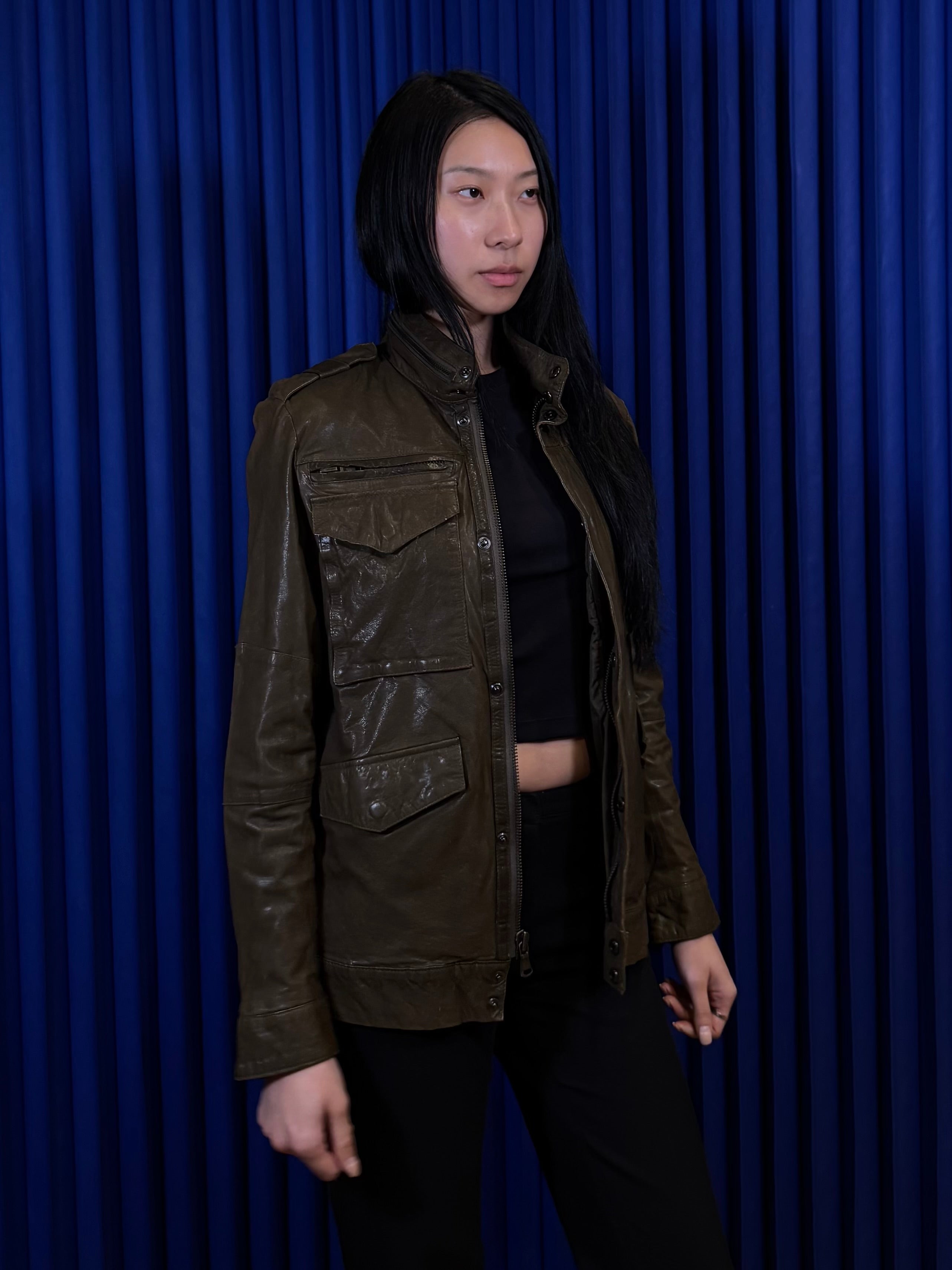 Joe’s Utility Leather Jacket