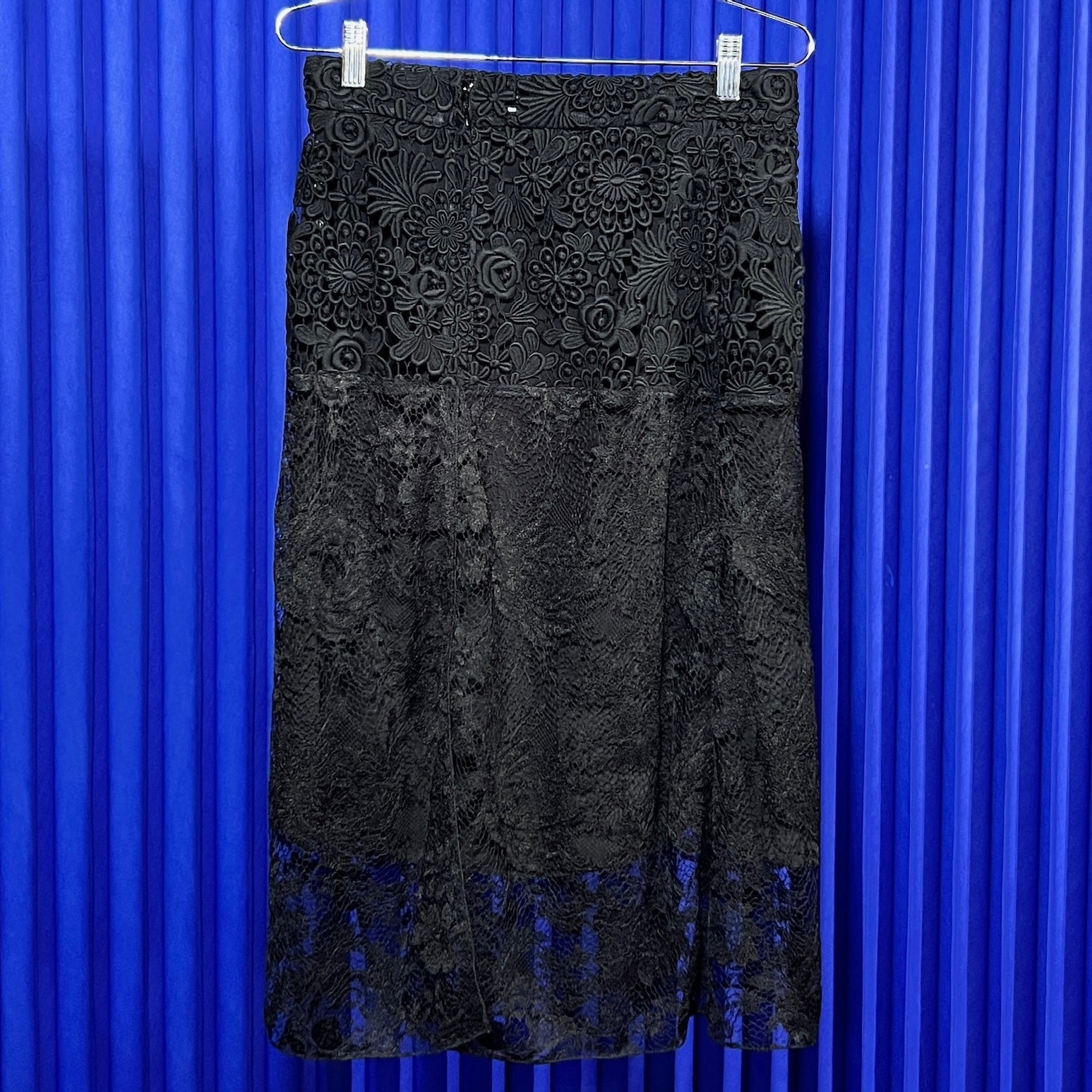 PRADA LACE MIDI SKIRT