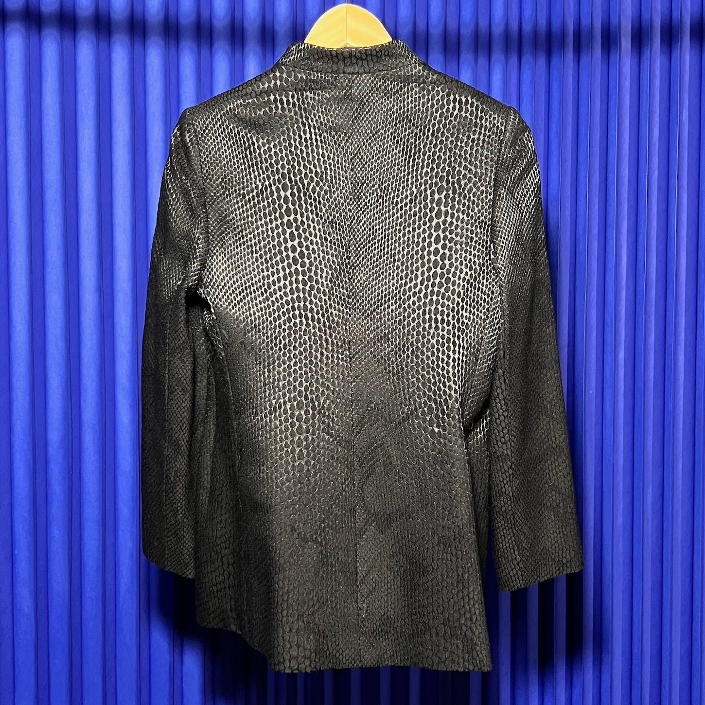 GIORGIO ARMANI PYTHON PRINT JACKET