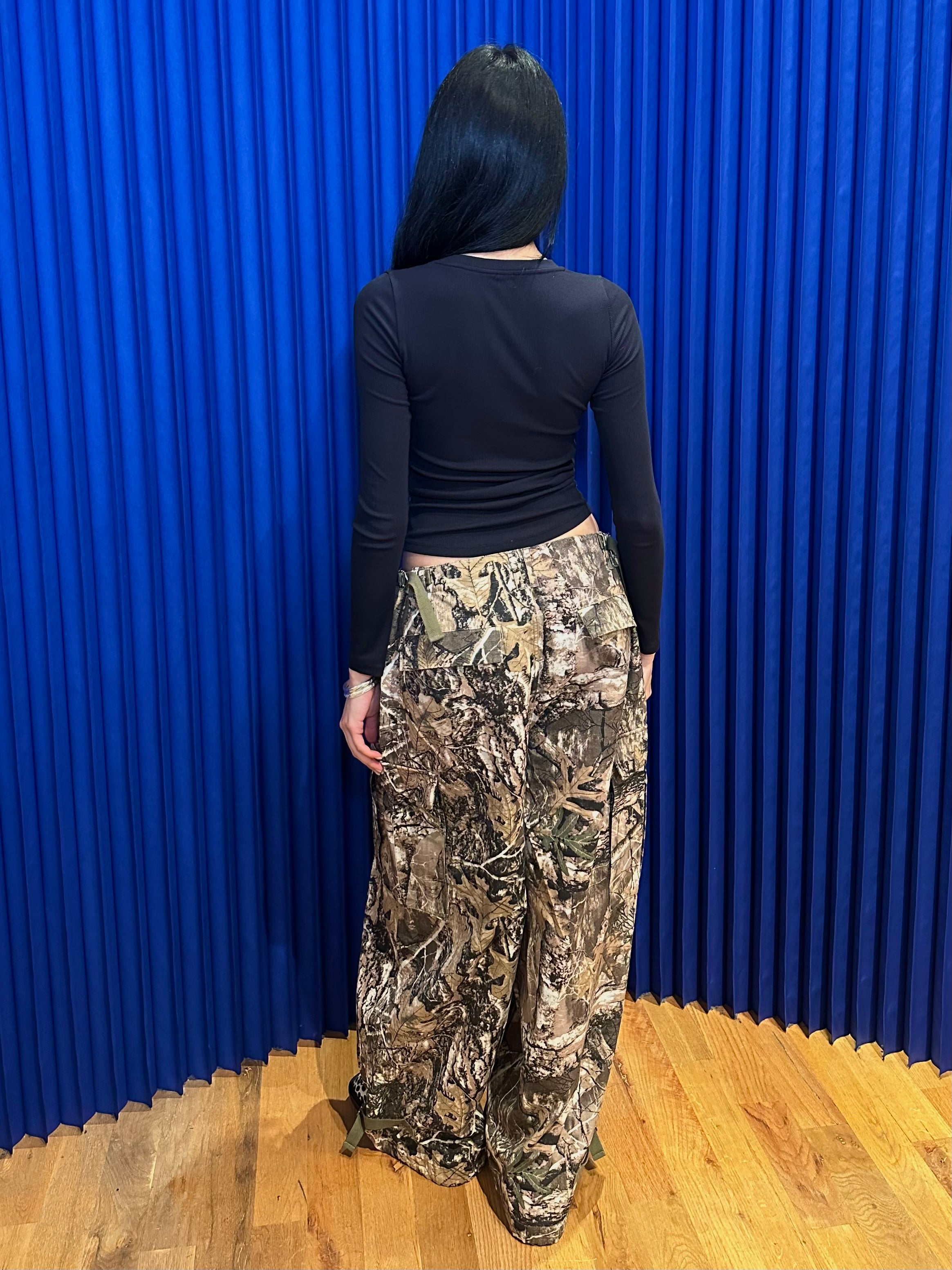Anglan Camo Wide Pants