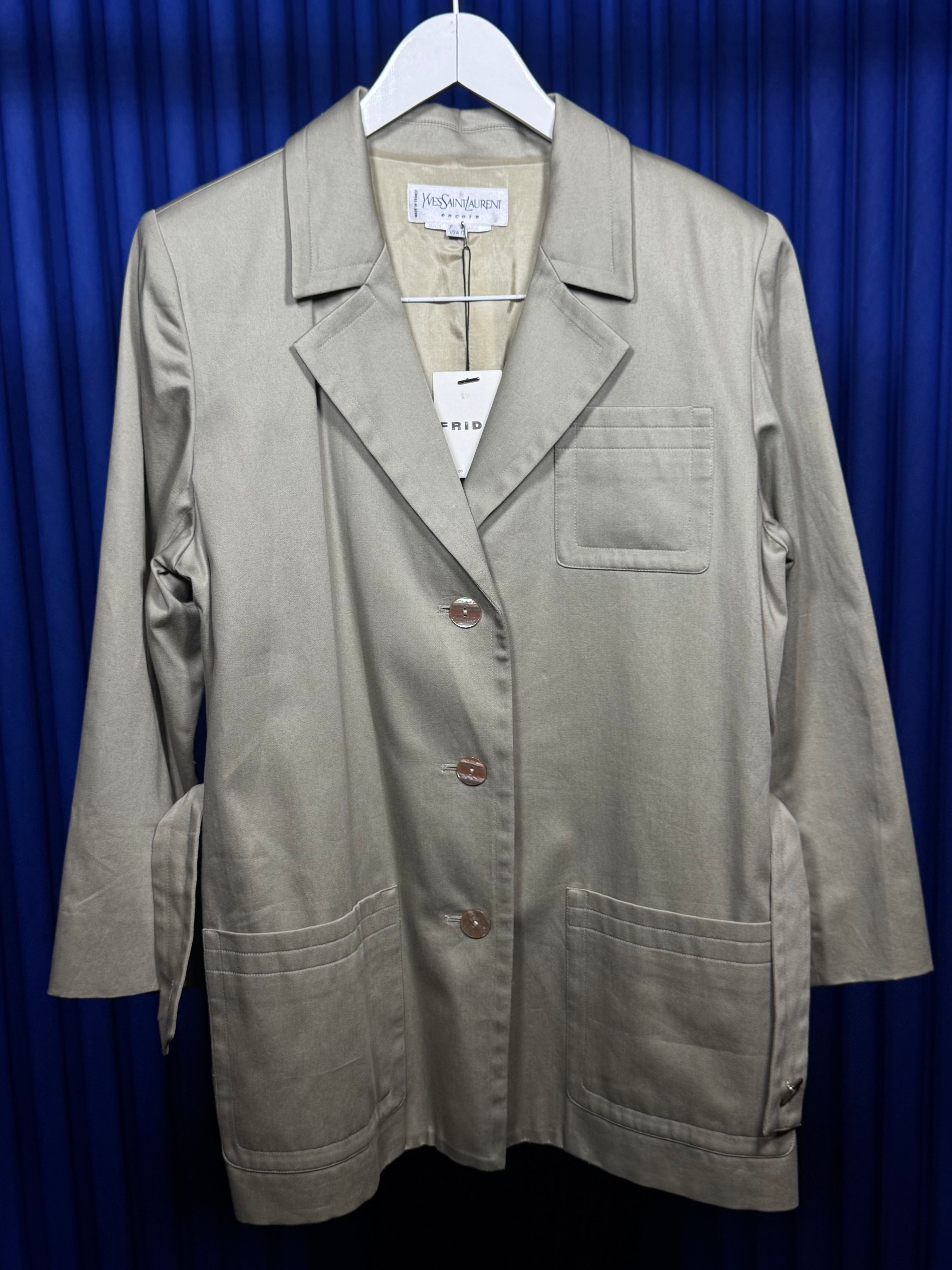 YSL ENCORE BELTED JACKET