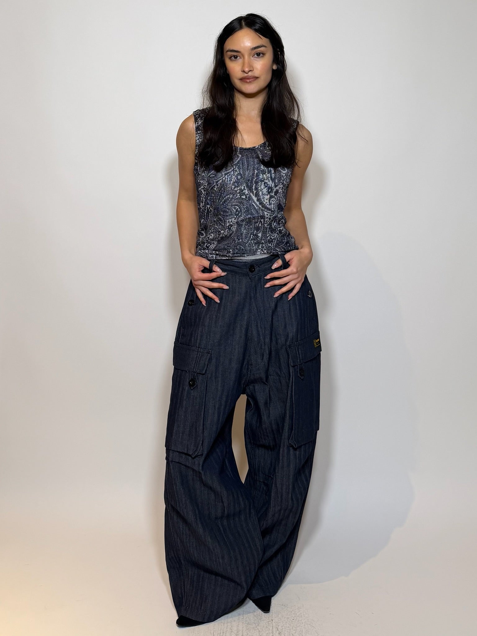 Free Market Cati Dept Monkey Pants ‘Herringbone’