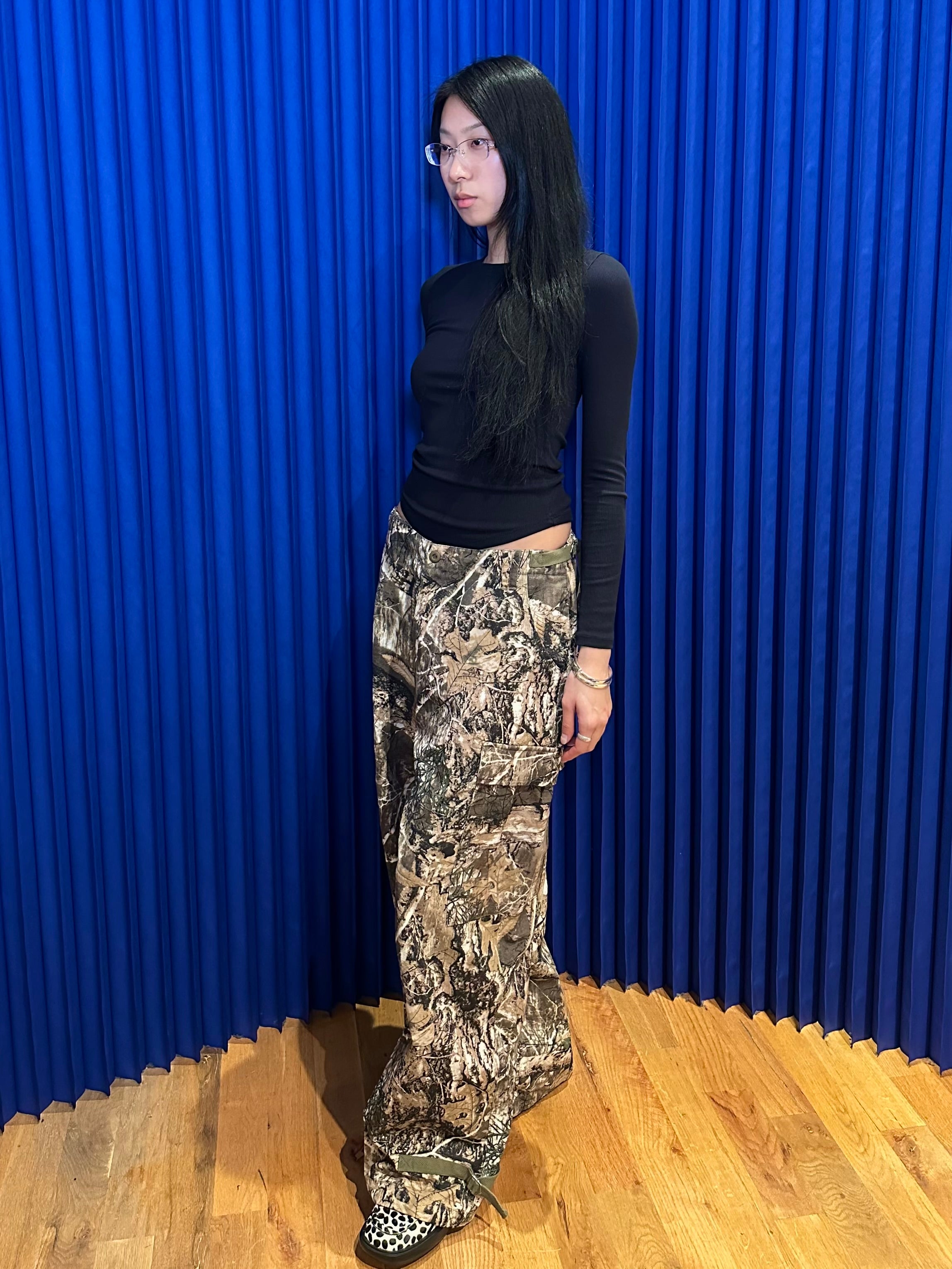 Anglan Camo Wide Pants