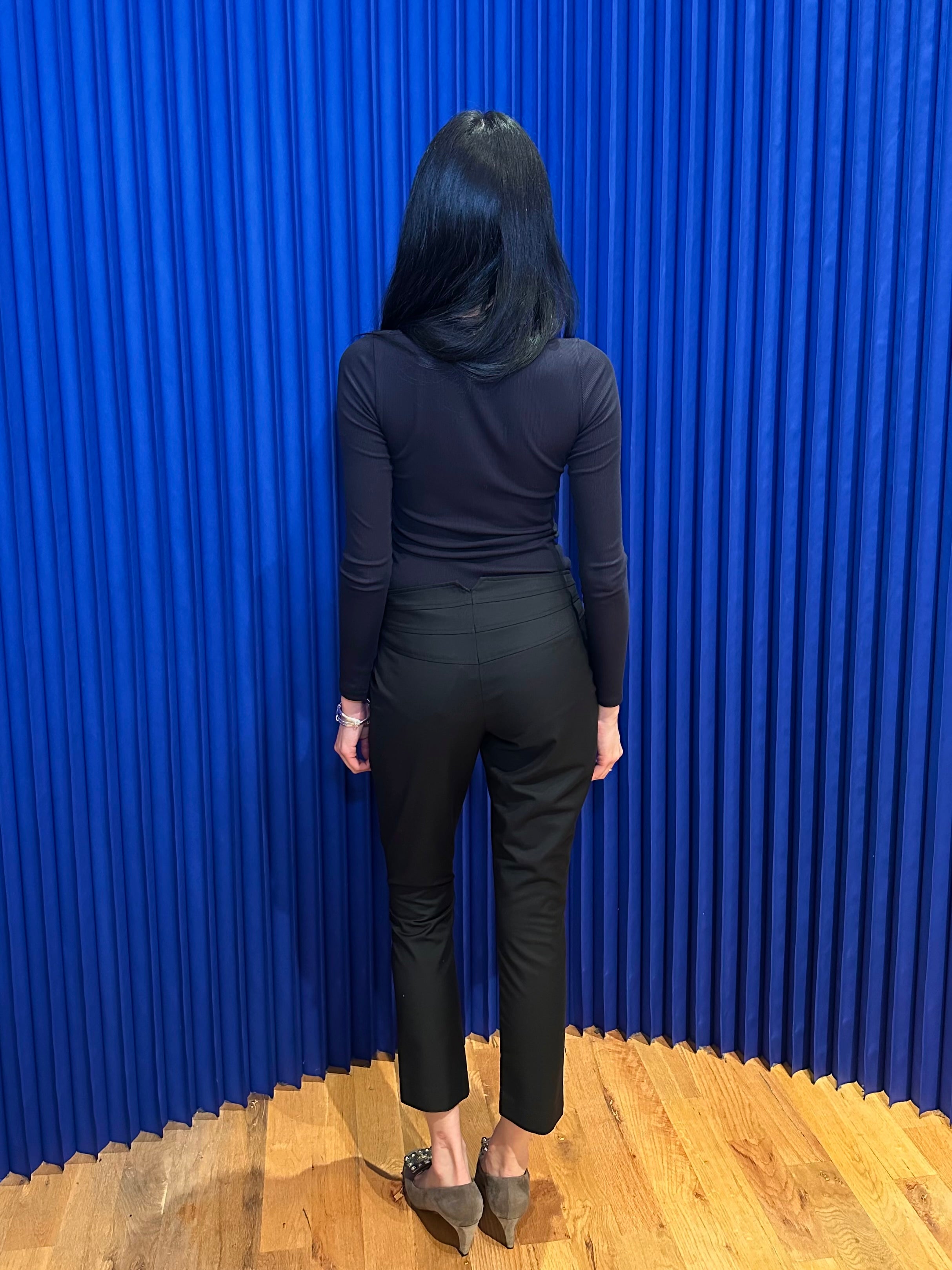 Helmut Lang Black Capris