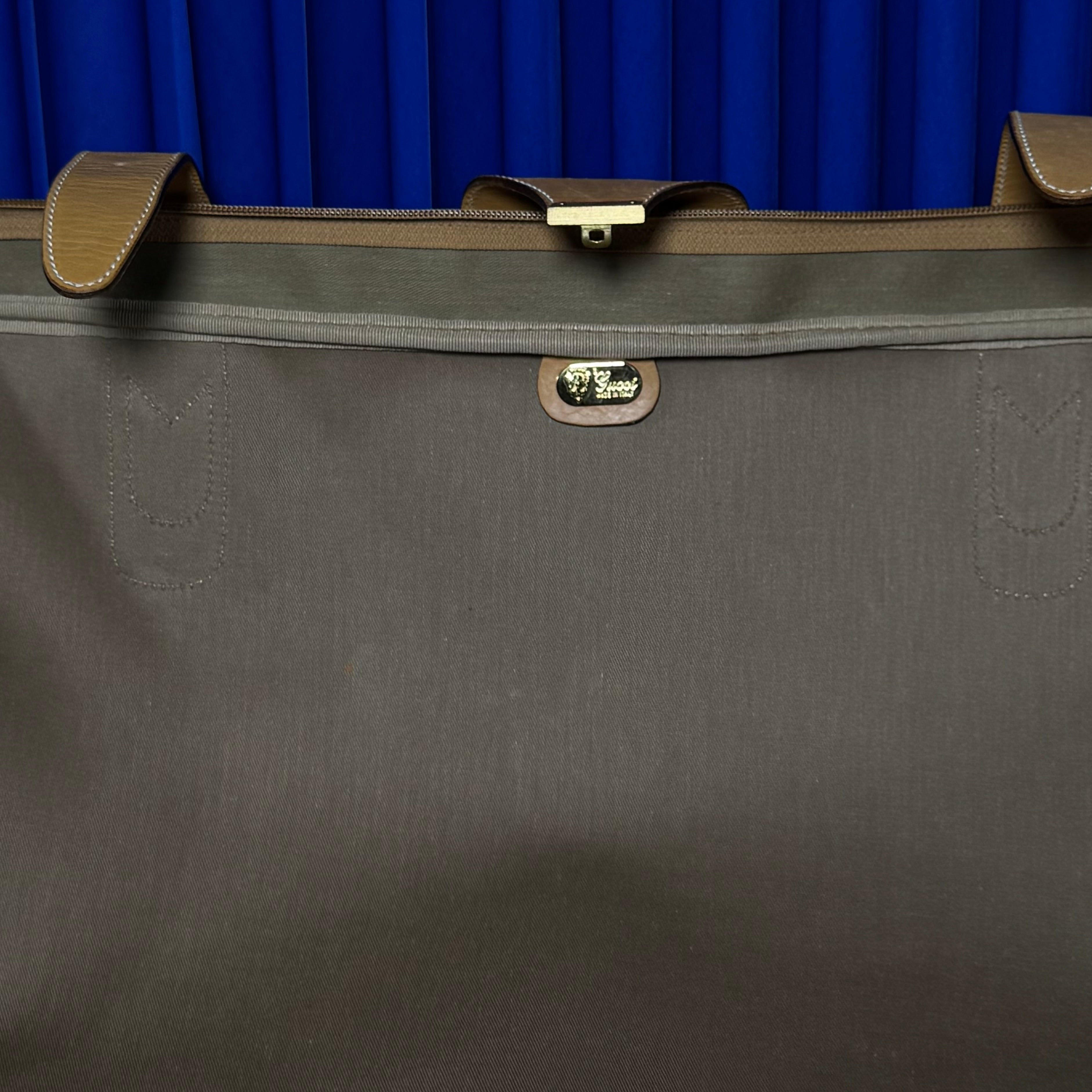 70S GUCCI MICRO GG MONOGRAM WEEKENDER BAG