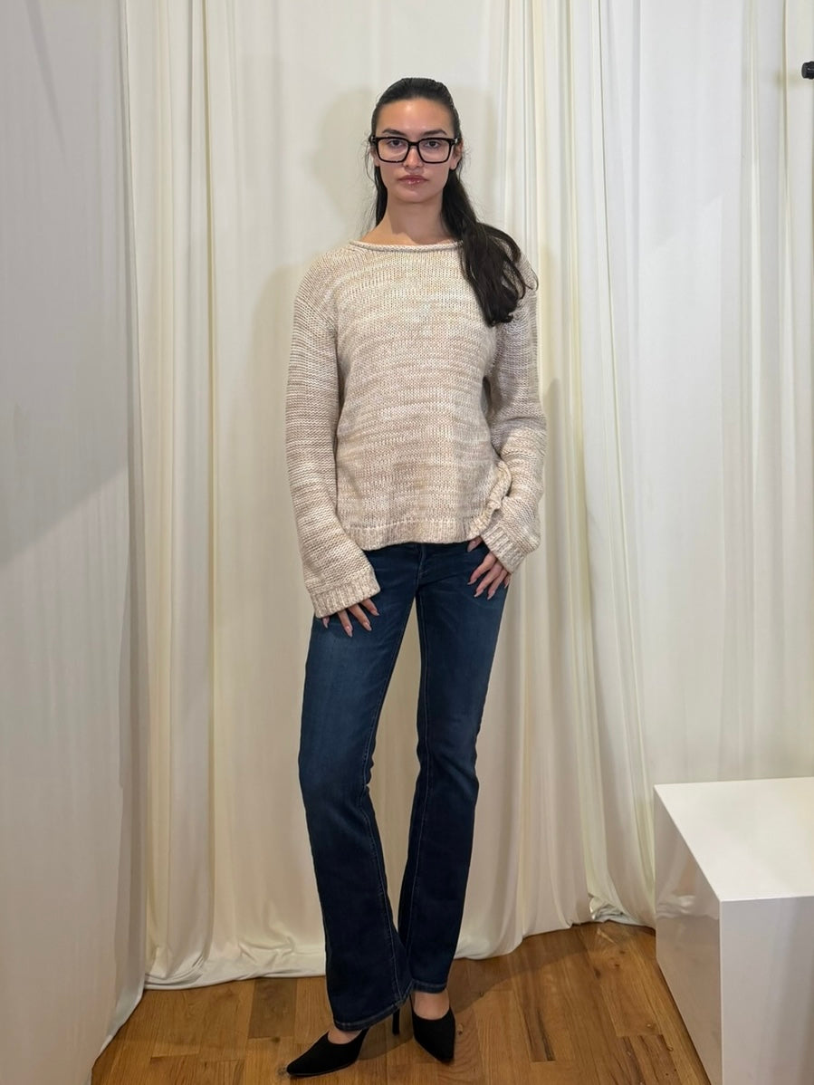 ACNE STUDIOS COTTON CREW KNITTED SWATER