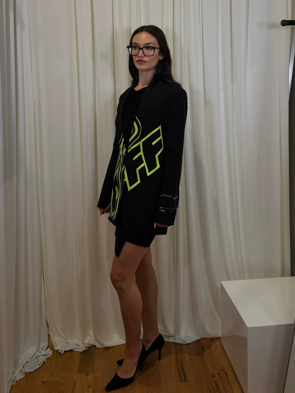 Off White Main Label OFF Logo Blazer