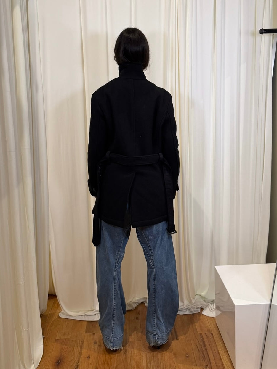 Morgan Homme Stand Collar Jacket