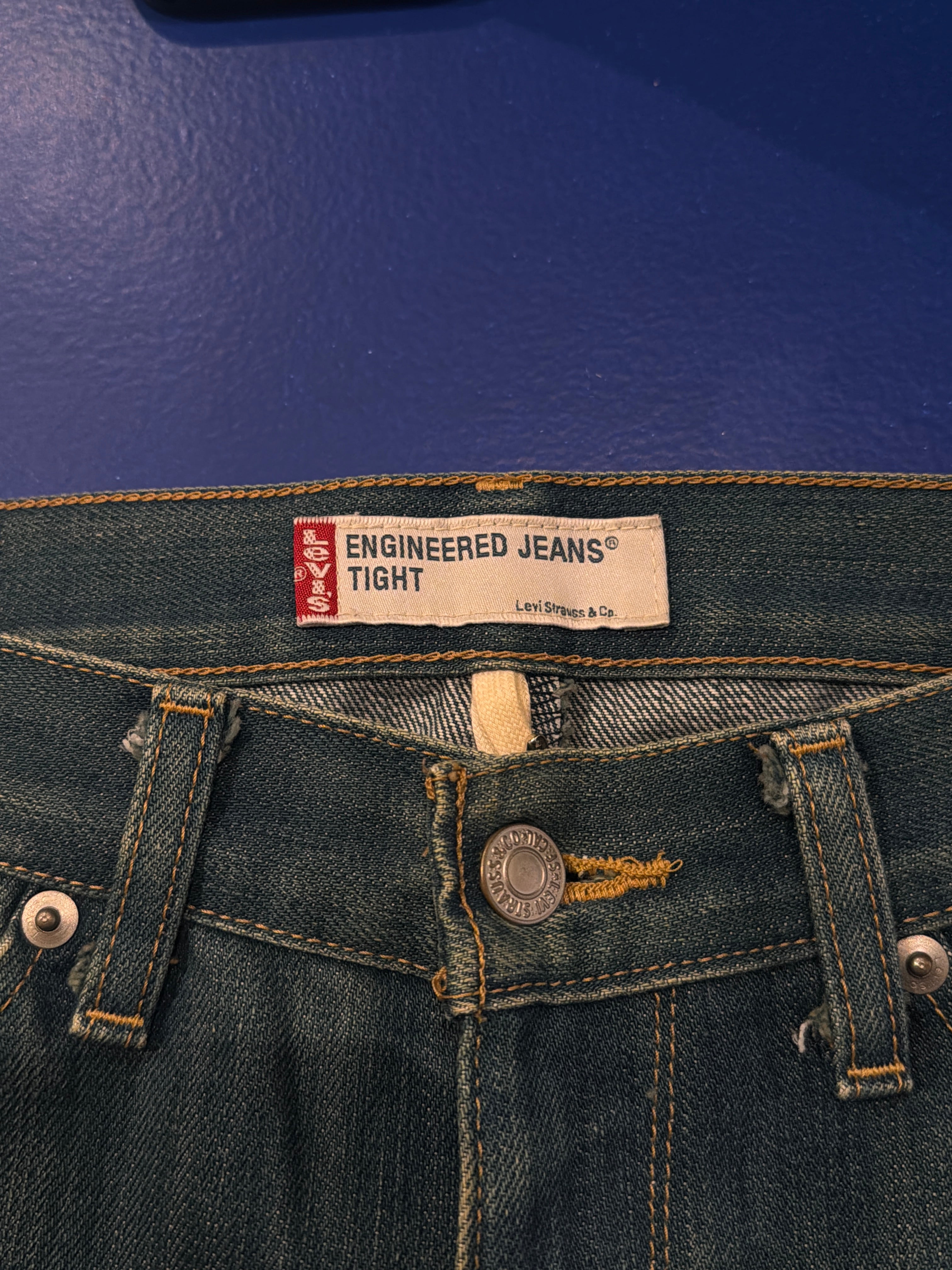 Levi’s Engineered Tight Jeans ‘Single-Pocket’