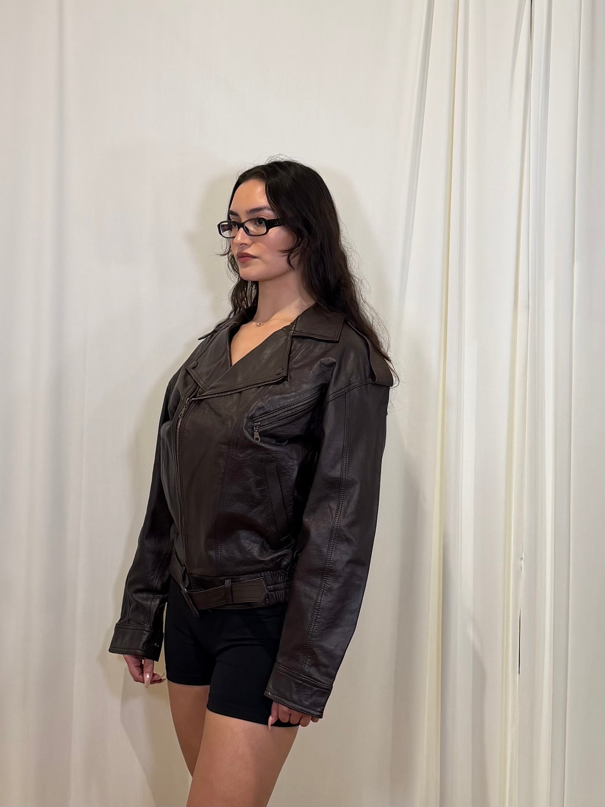Armani Jeans Leather Jacket