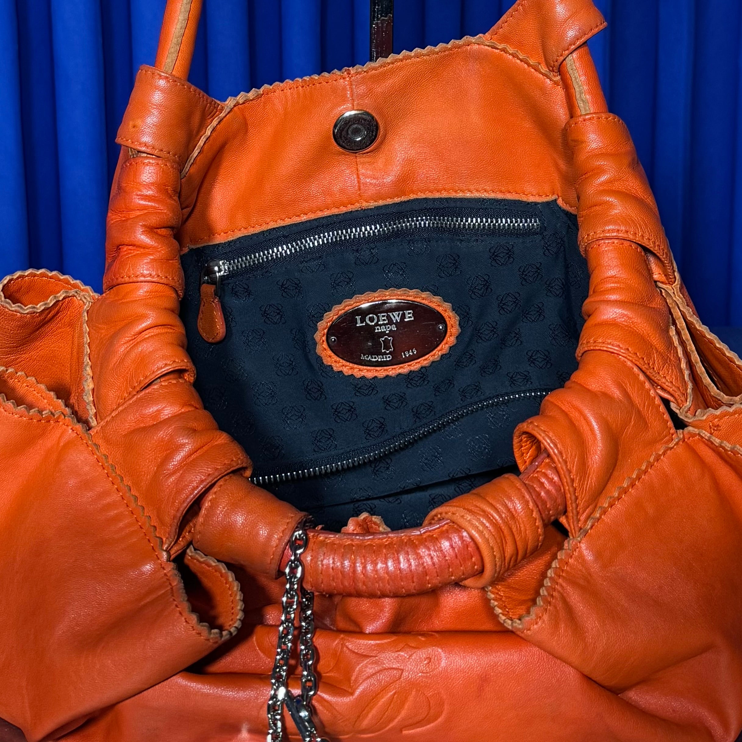 LOEWE LEATHER NAPPA AIRE HANDBAG