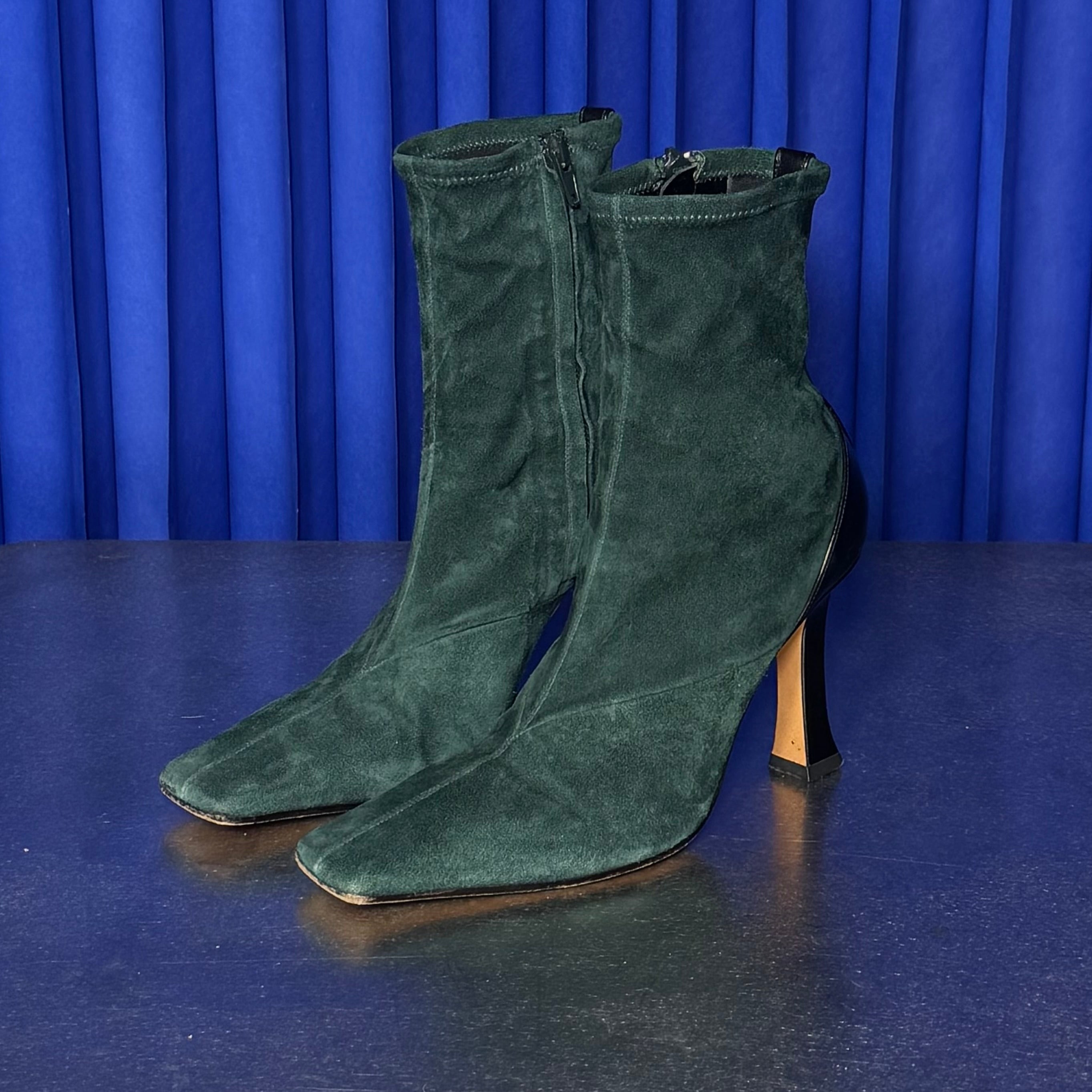 CELINE MADAMe SUEDE BOOTS