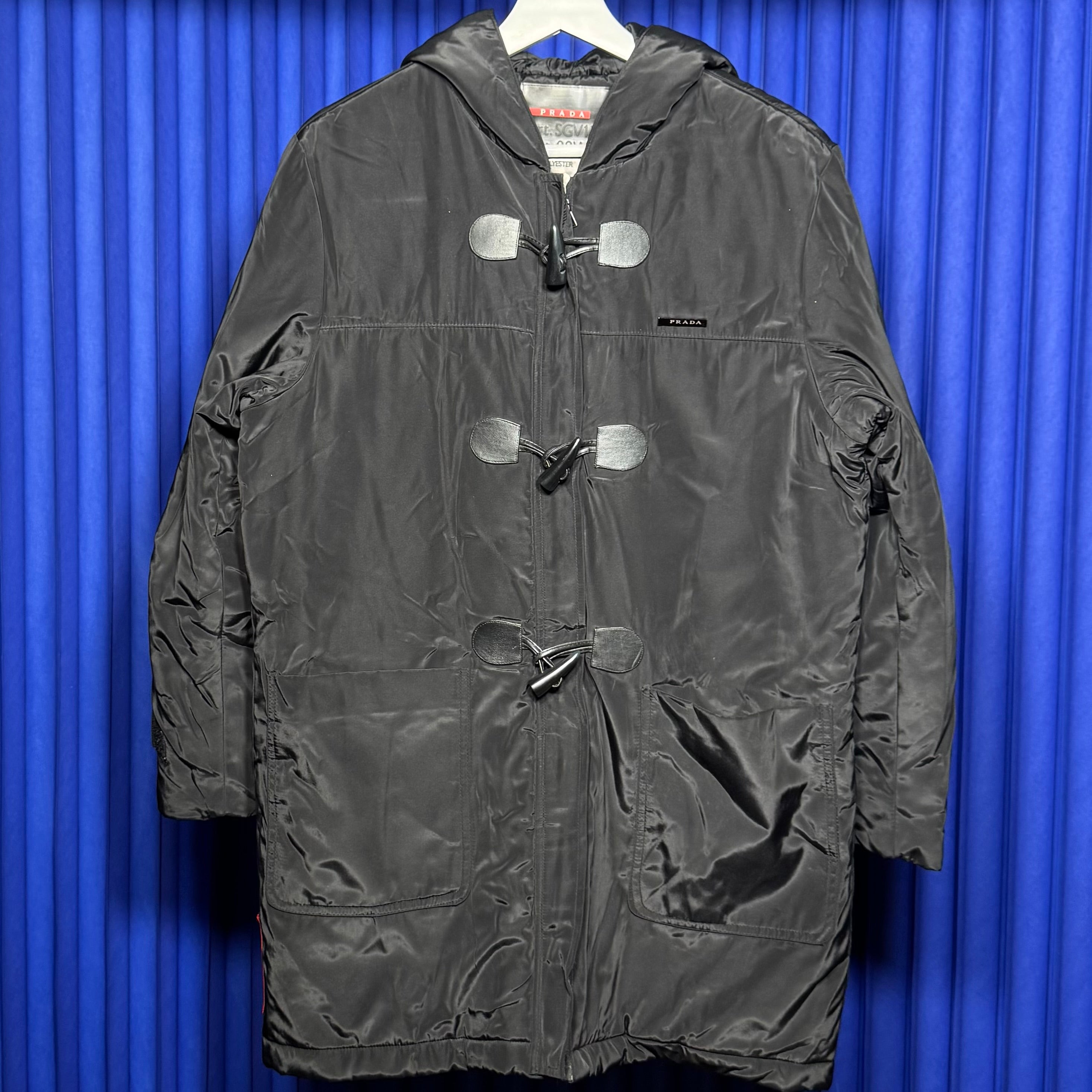 VINTAGE PRADA NYLON HOODE COAT