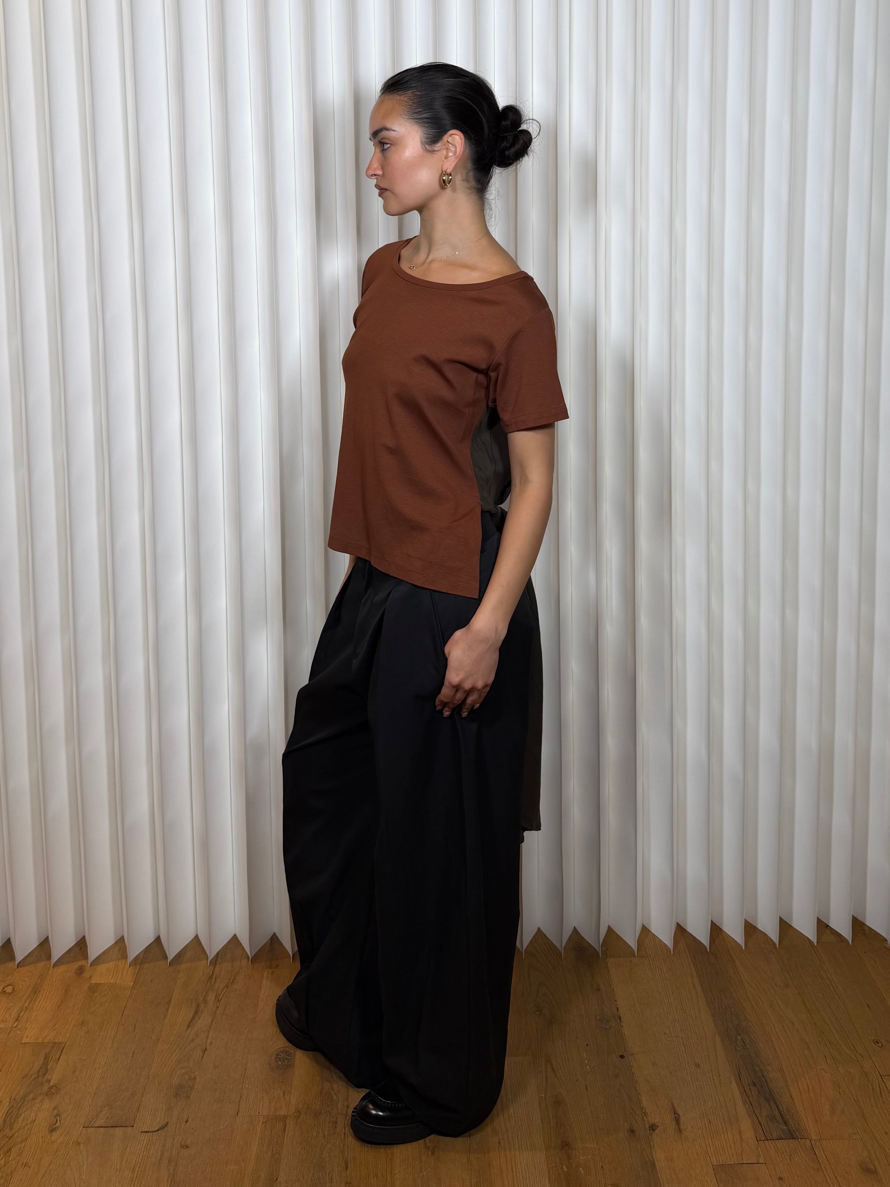 2020 Maison Mihara Yasuhiro Pleaded T-shirt