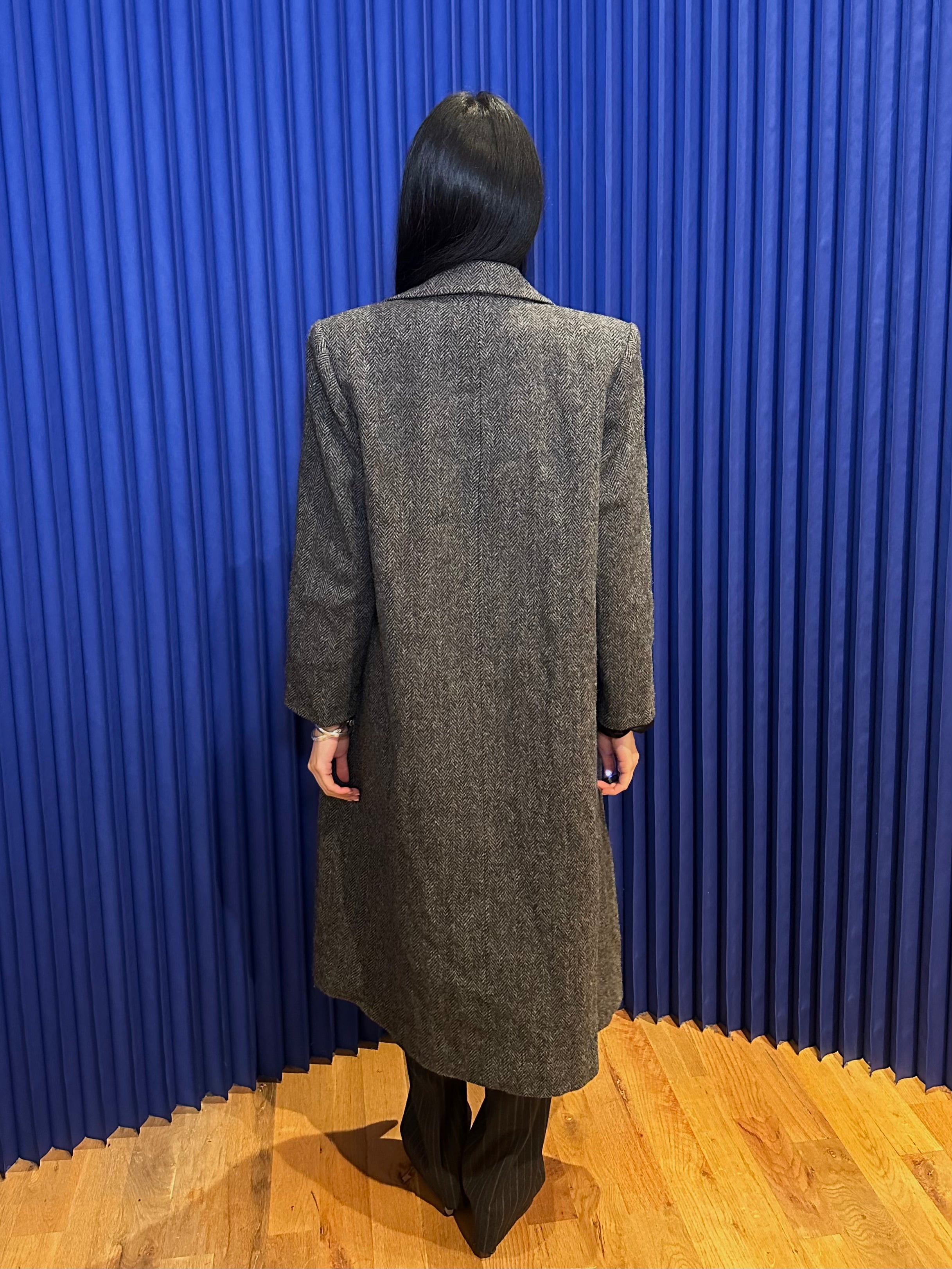 JG Hook Grey Wool Coat