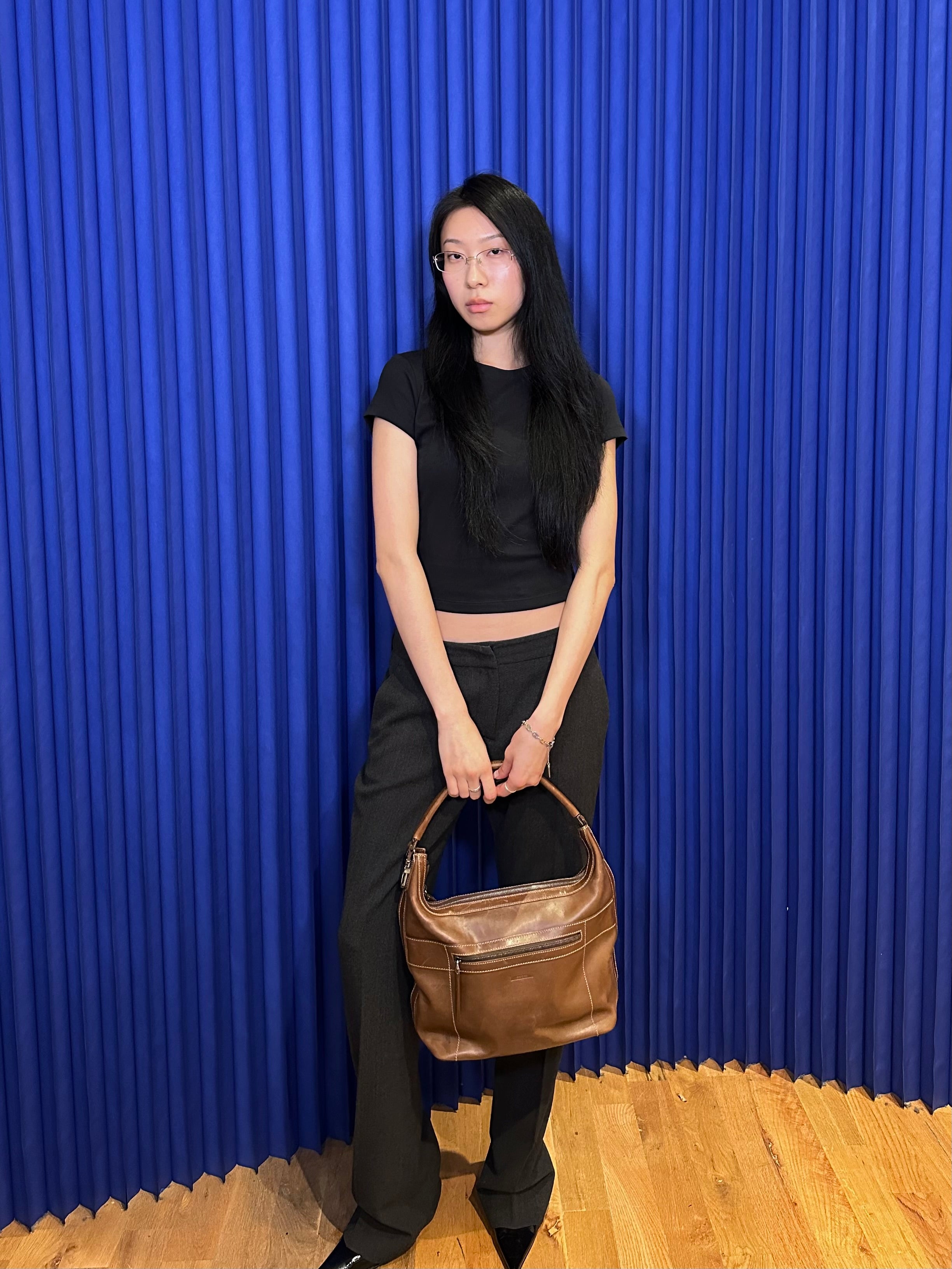 Gucci Leather Hobo Bag