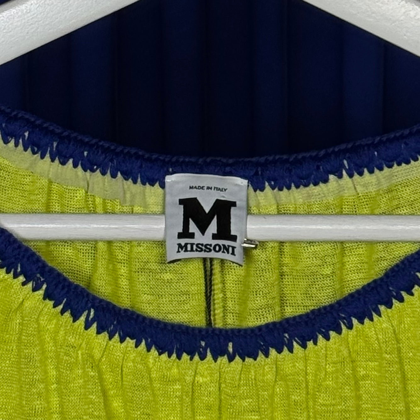 MISSONI LIME GREEN TANK