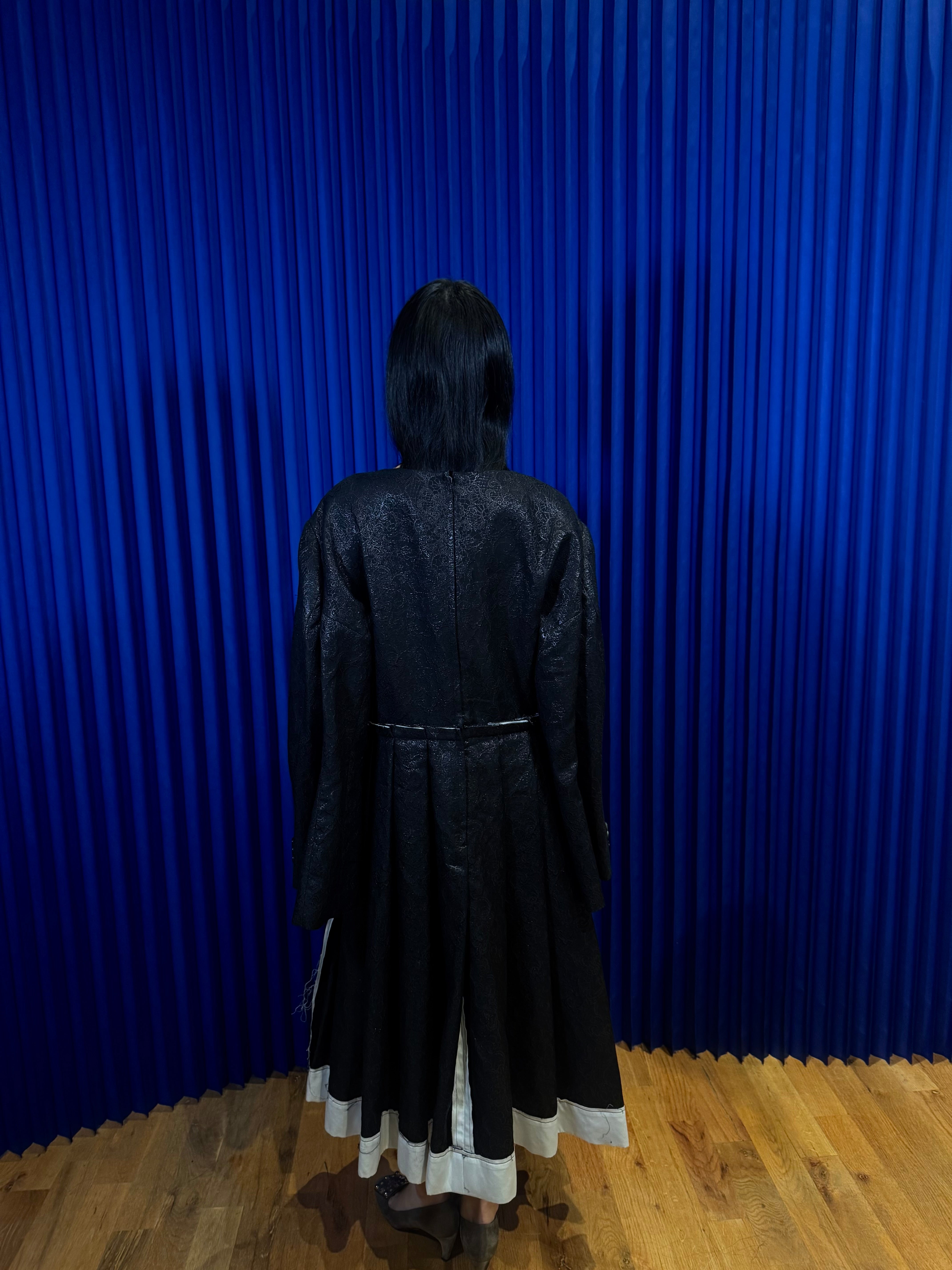 FW19 COMME DES GARÇON DOUBLE LAYERED MAXI DRESS