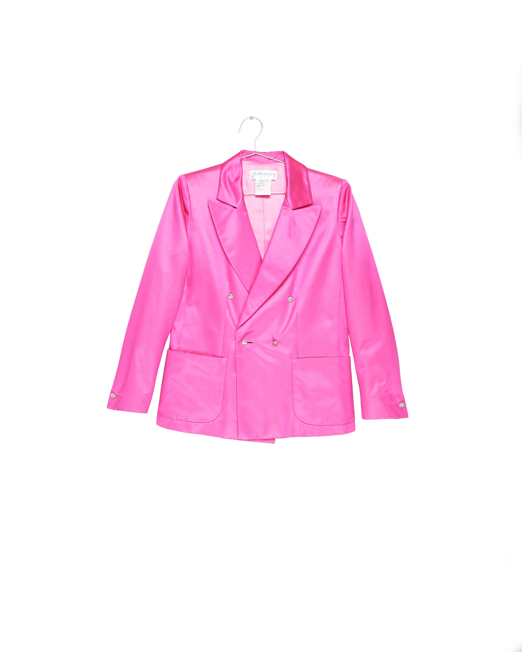 Hot Pink Oversized Power Blazer