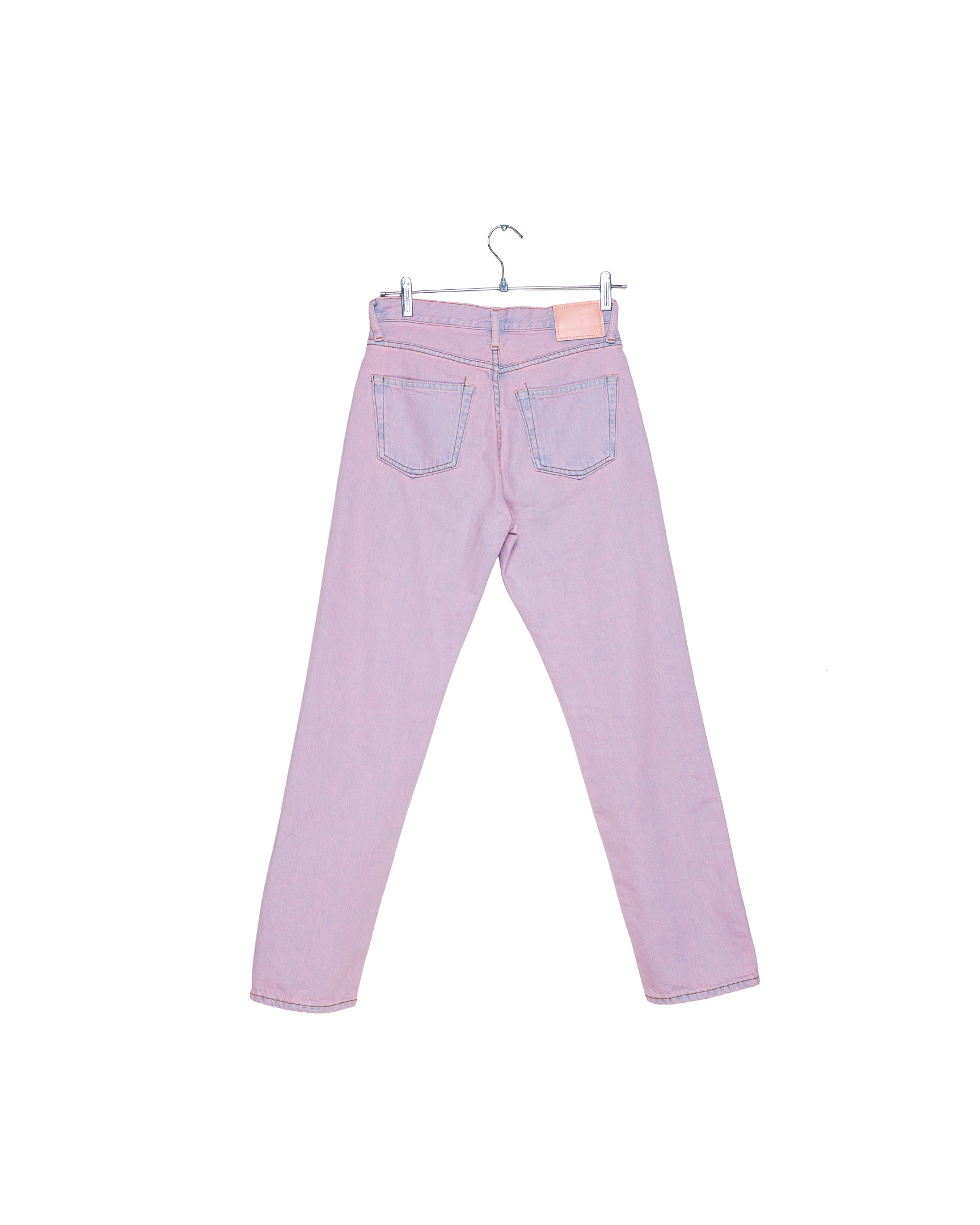 1996 Lavender Straight-Leg Denim Jeans