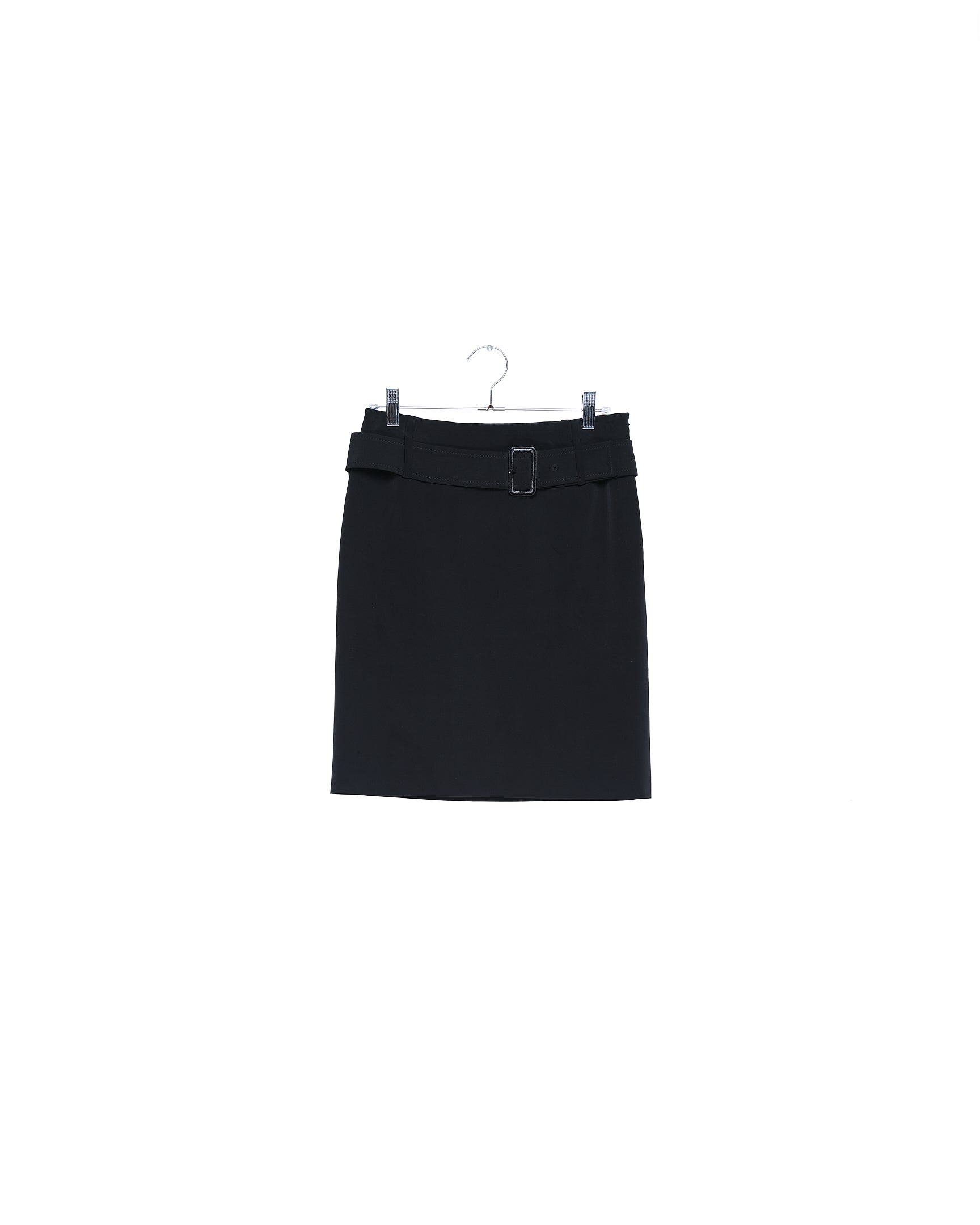 Noir Tailored Pencil Skirt