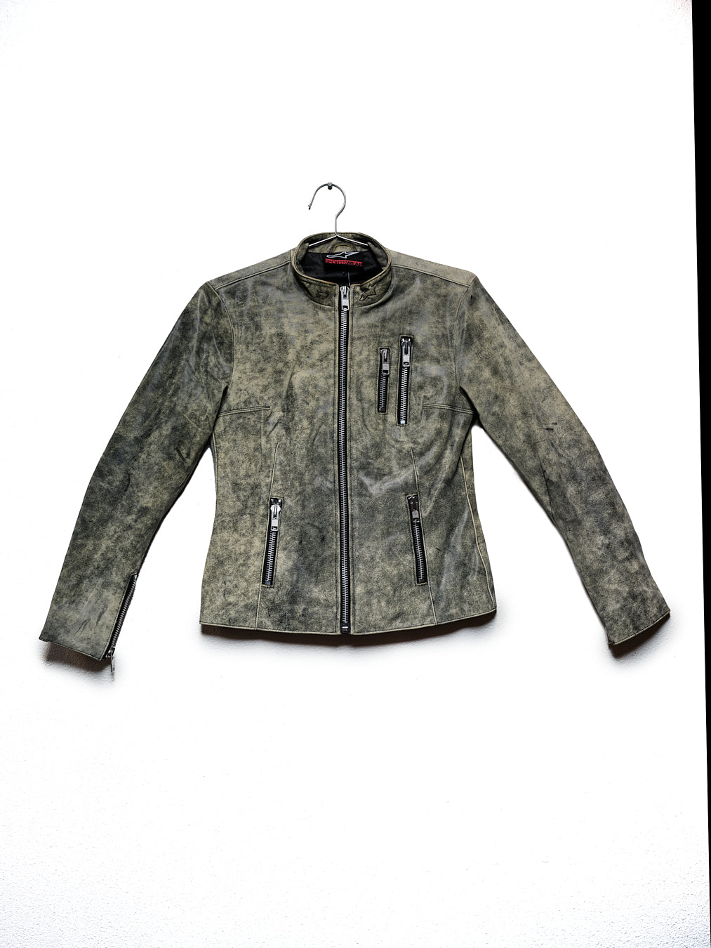Burnout Leather Jacket