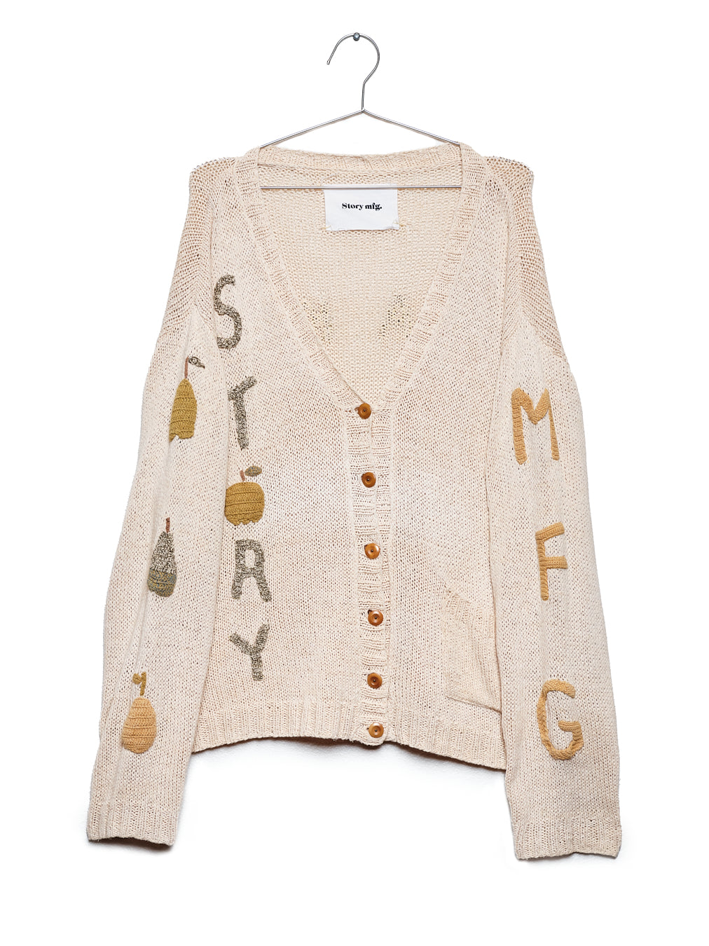 Twinsun appliqué-detailing cardigan