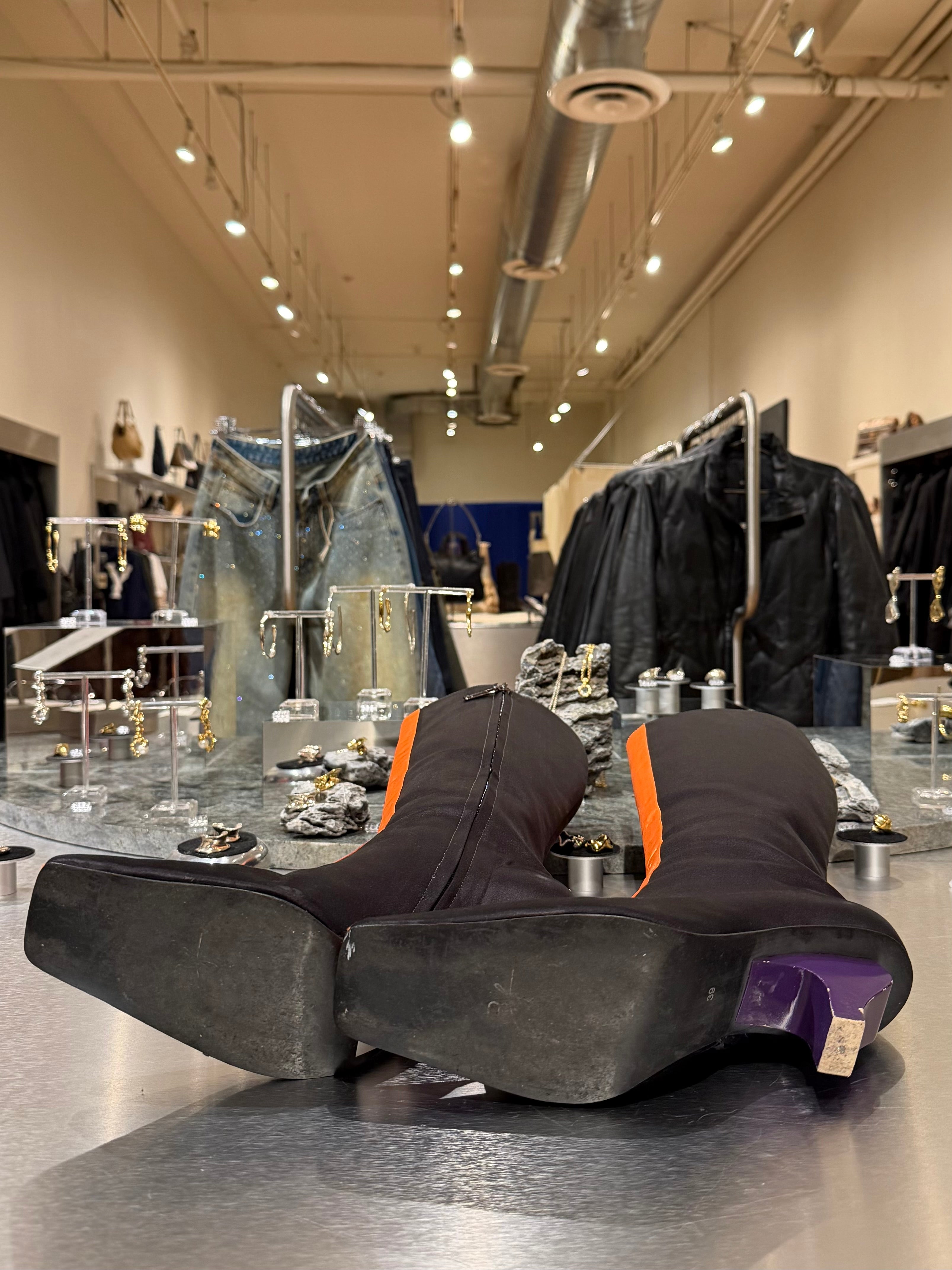 Neith Nyer Satin Boots