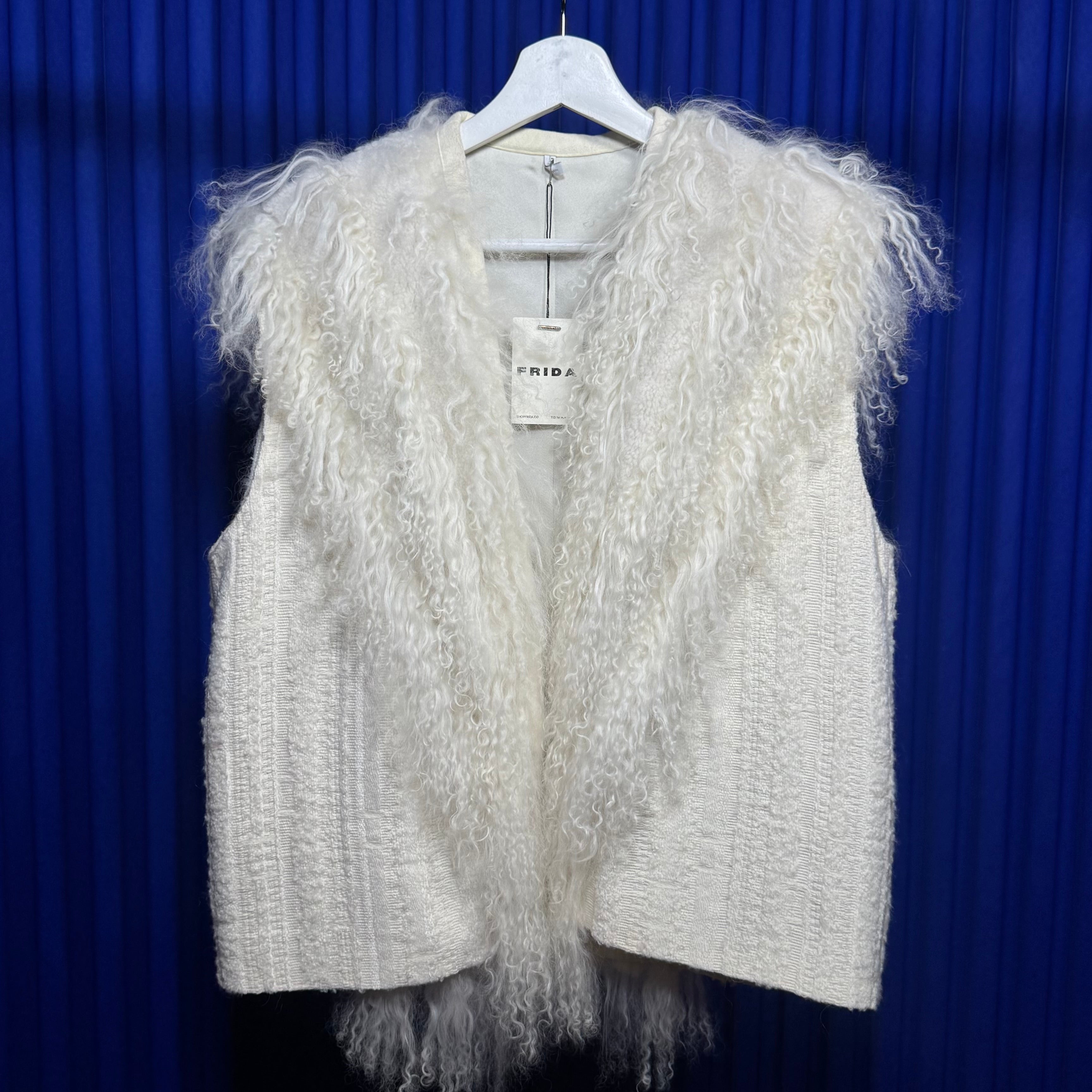 HELMUT LANG COTTON BLEND VEST