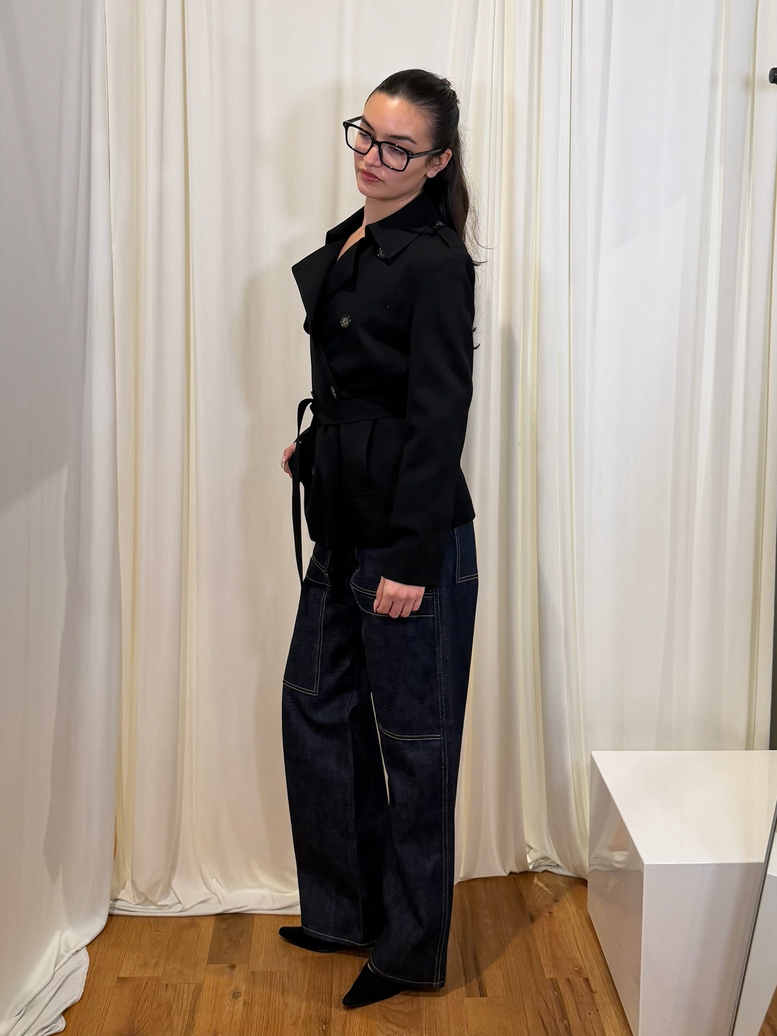 Talbots Cropped Jacket