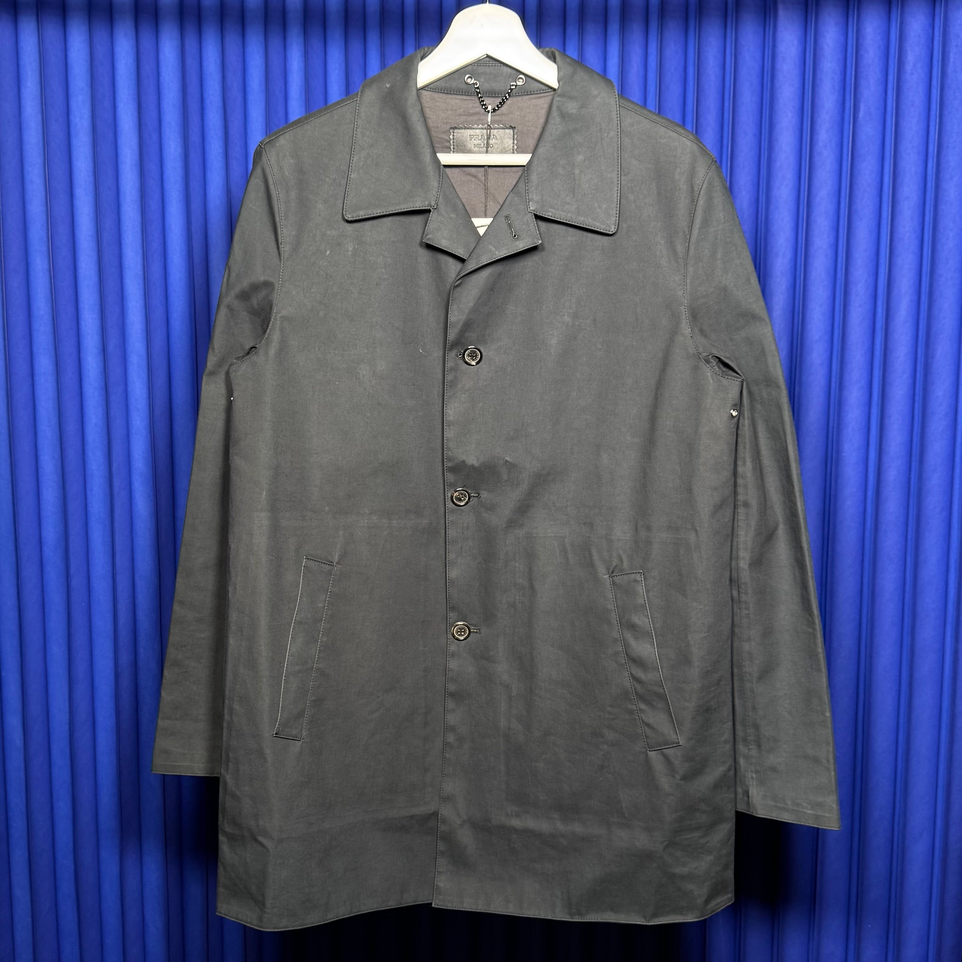 PRADA COTTON SHORT COAT