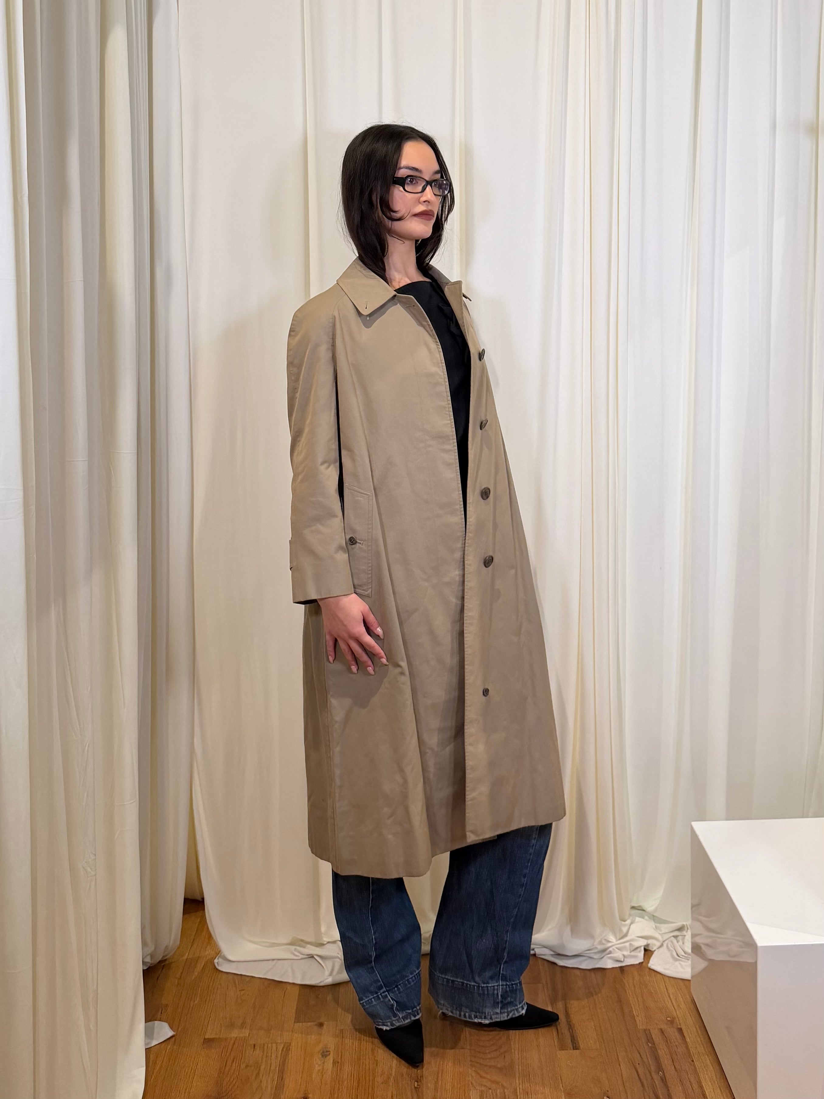 Vintage Burberrys’ Belted Coat XS/S