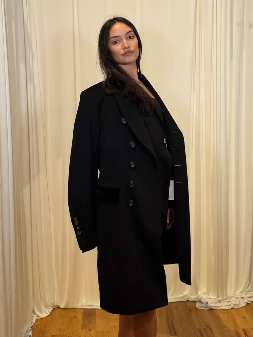 Etiqueta Negra By loro Piana Double Breasted Coat