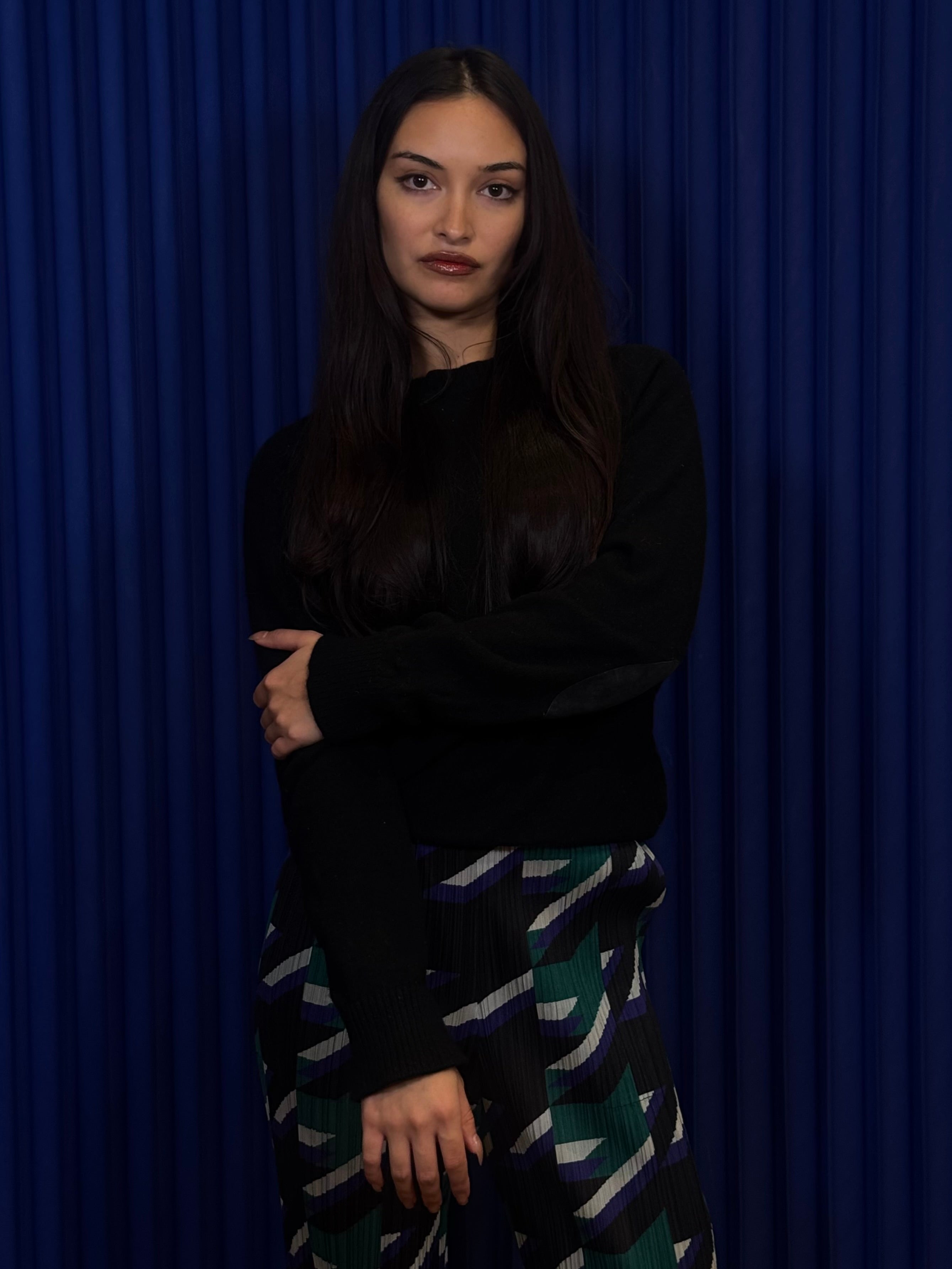 Prada Cashmere Blend Crewneck Sweater ‘Black’