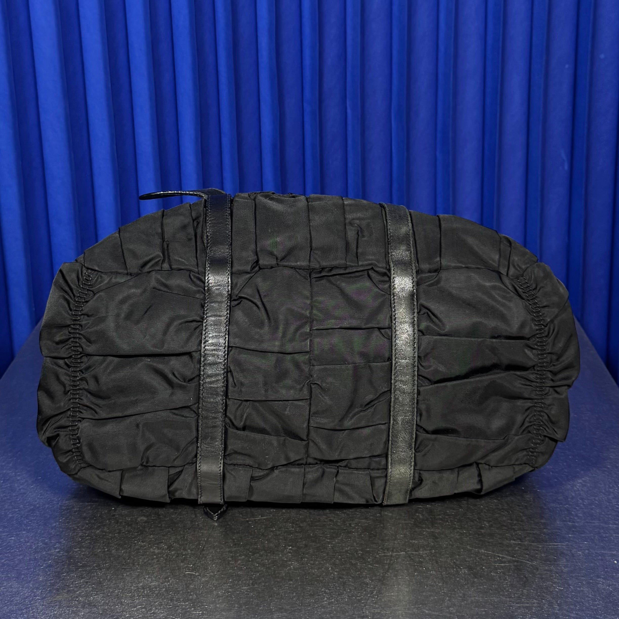 PRADA TESSUTO GAUFRE FRAME BAG