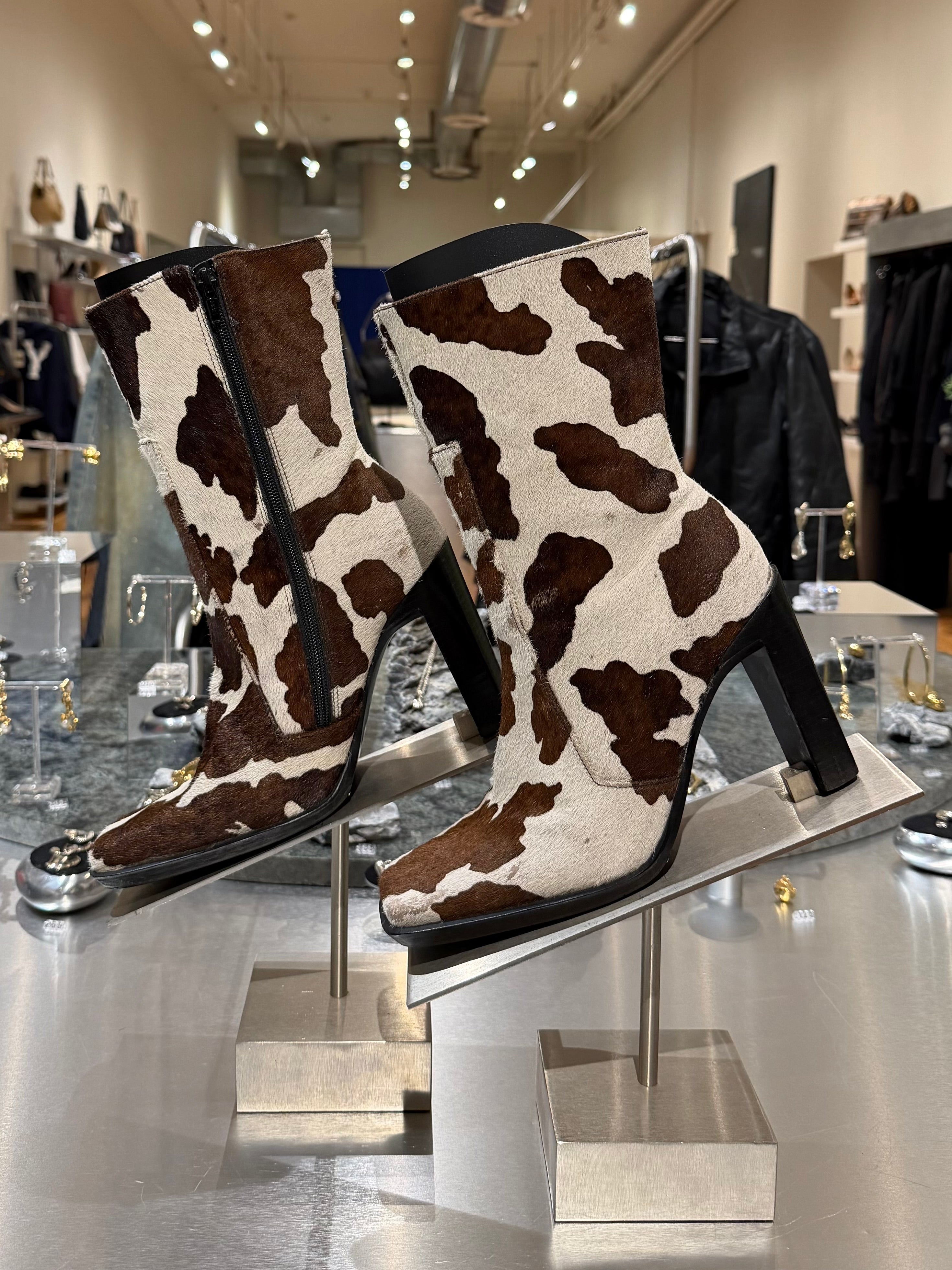 David Aaron Cowhide Boot