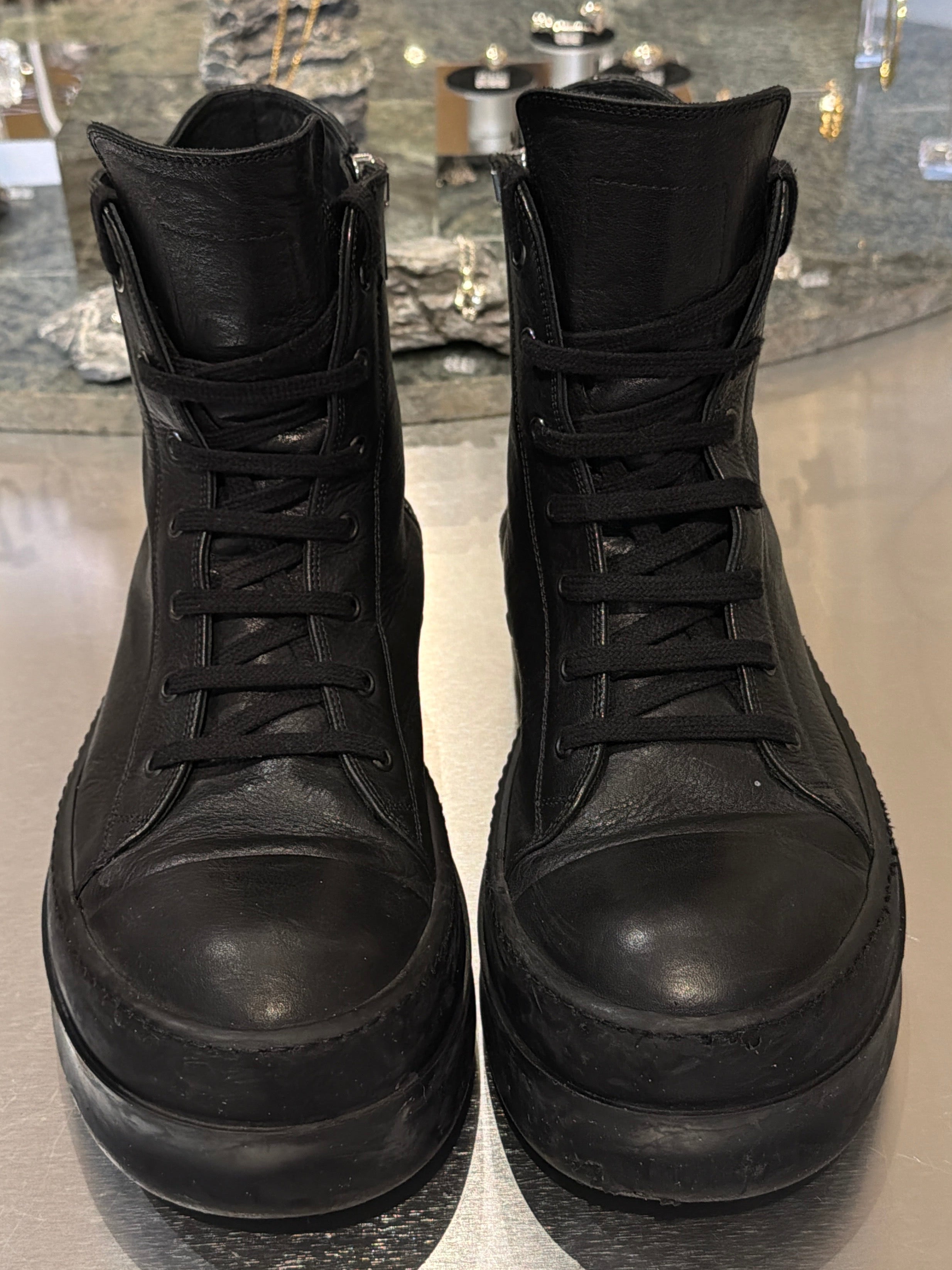 RICK OWENS DOUBLE BUMPER RAMONES