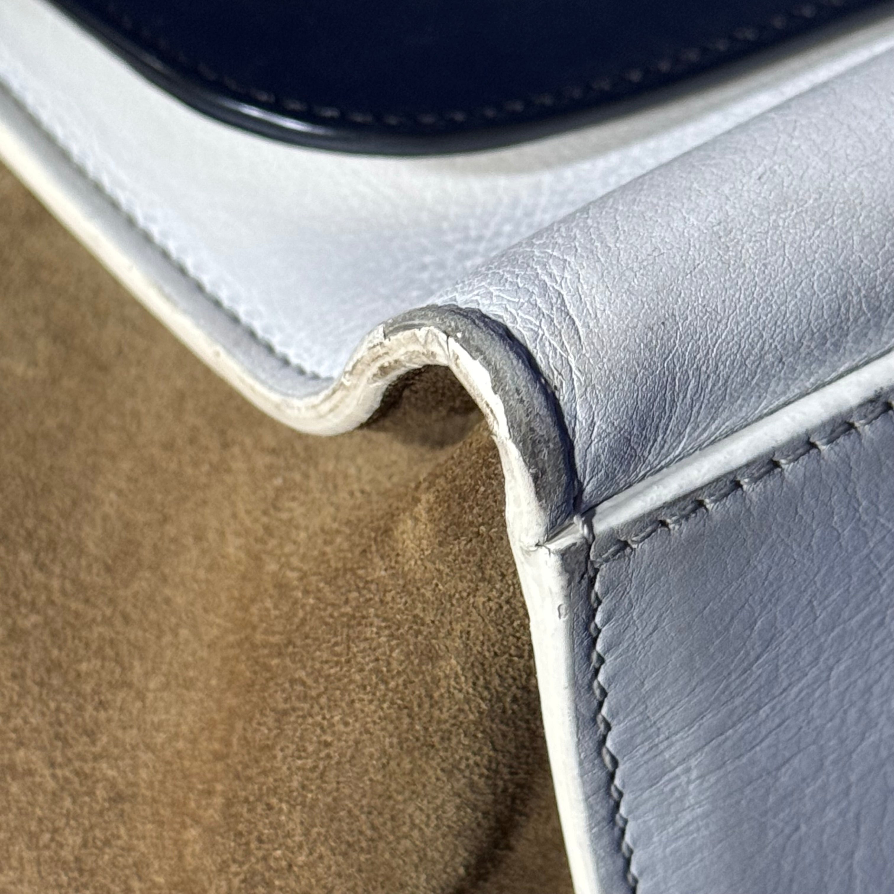 2014 CÉLINE TRAPEZE TRICOLOR 2WAY LEATHER BAG