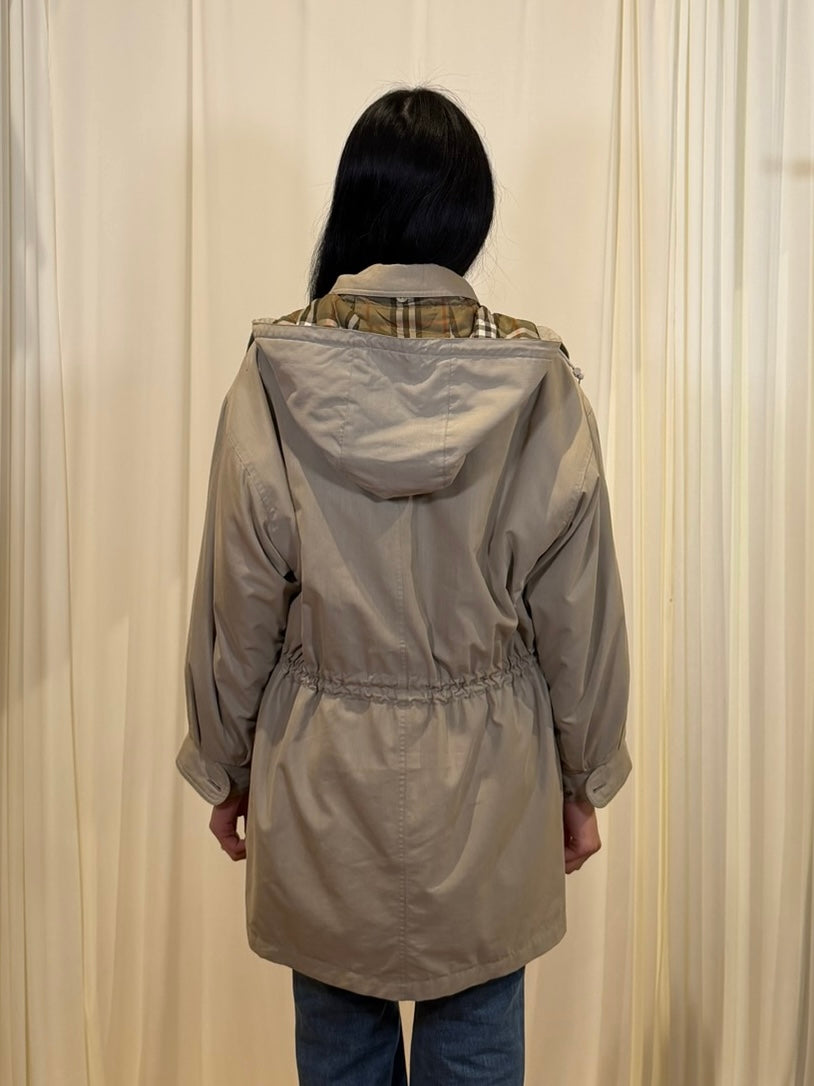 Burberrys’ Padded Hooded Jacket