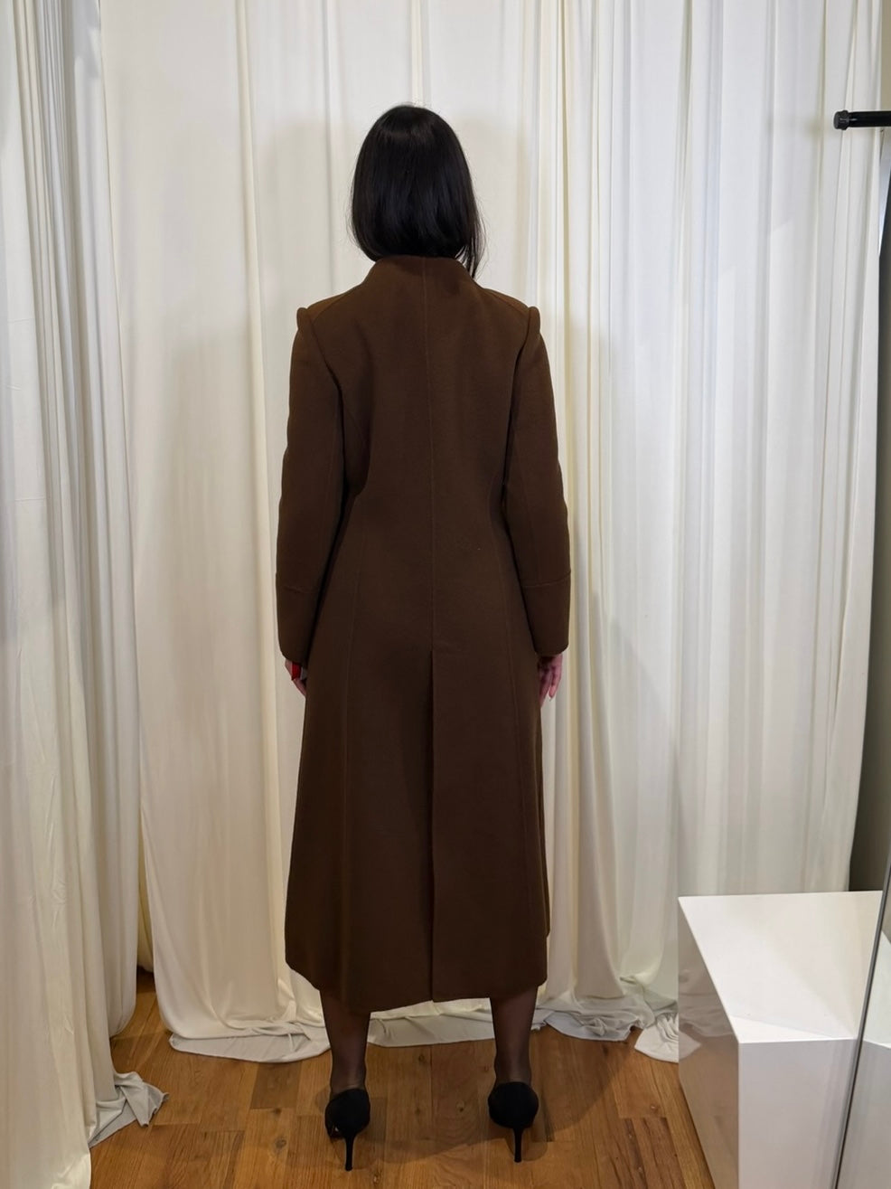 80s Balenciaga BB La Mode Paris Wool Coat