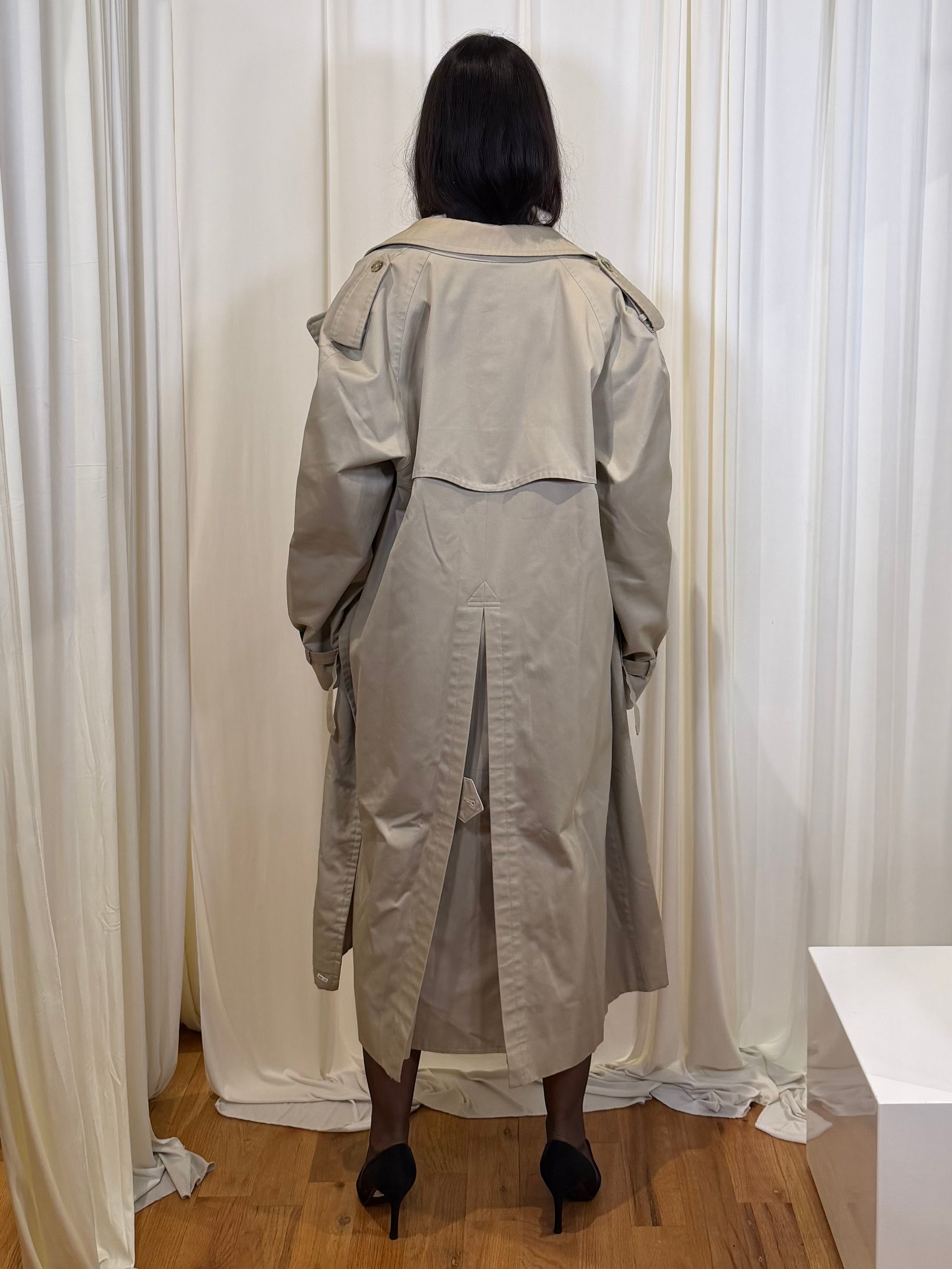 Vintage Burberrys’ Double Breasted Trench 42L