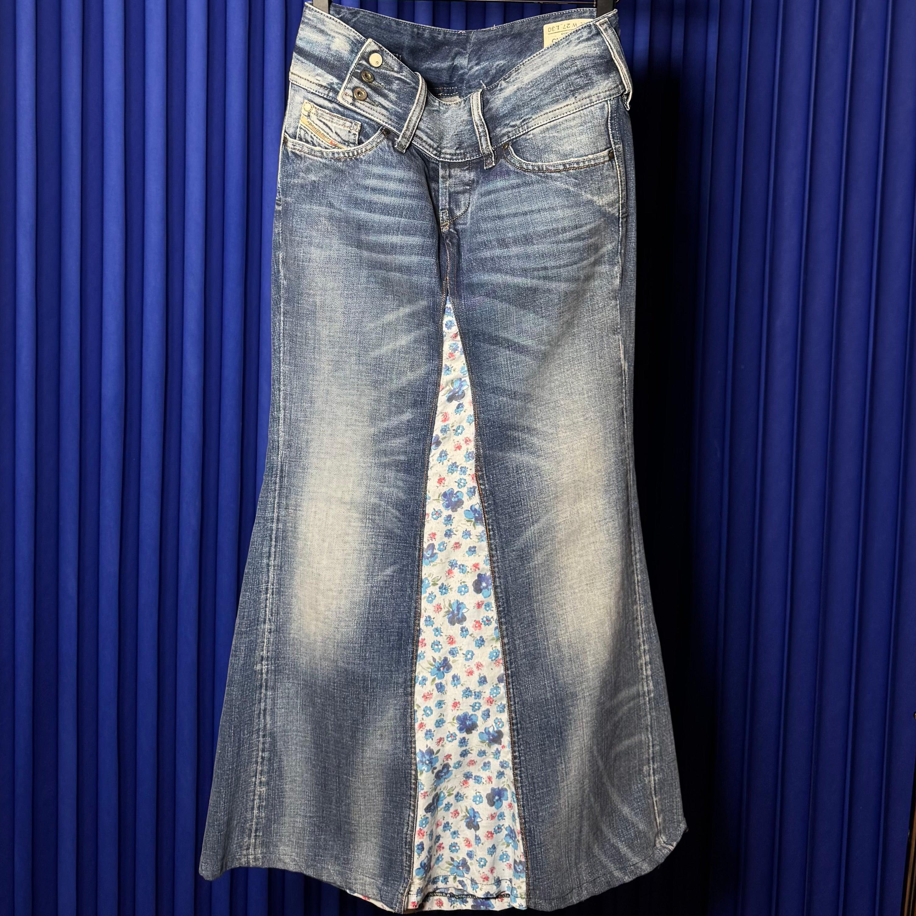 DIESEL DENIM MAXI SKIRT
