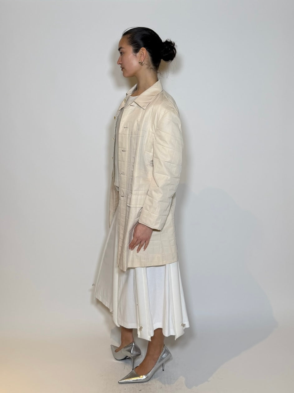 1999 Issey Miyake Wrinkled Short Coat