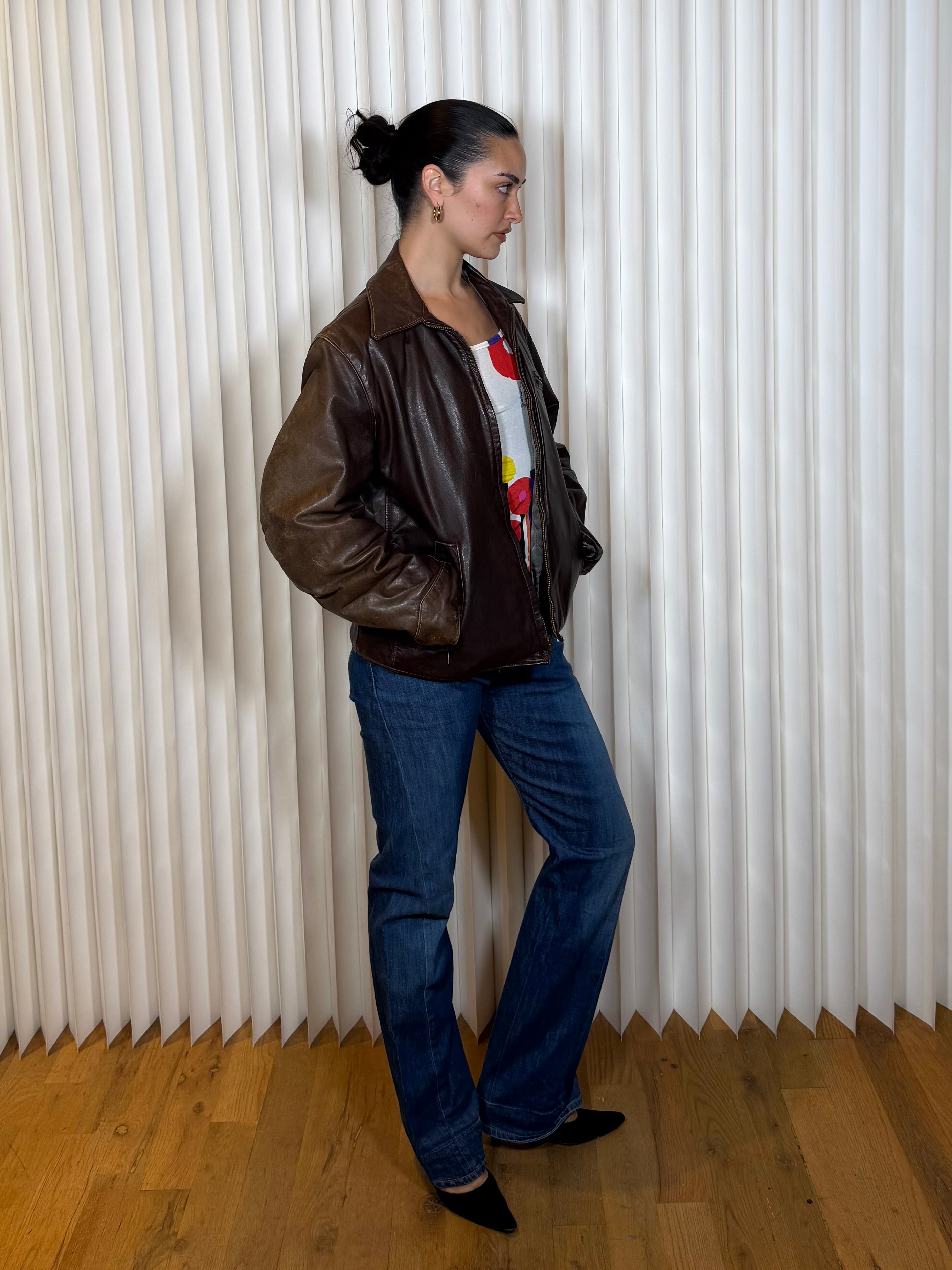 Golden Bear Leather Jacket