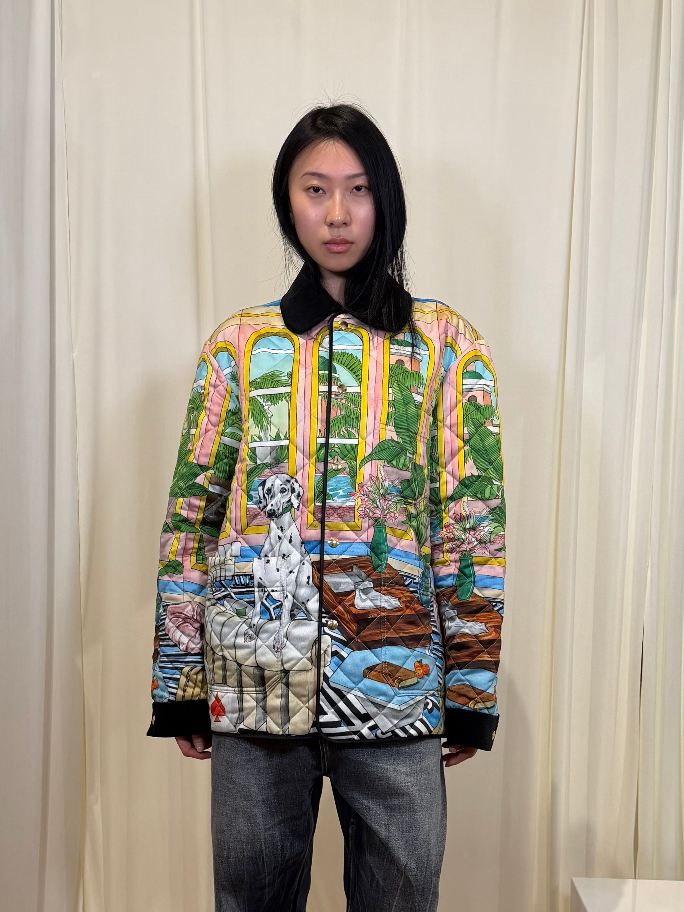 Casablanca Dream House Quilted Hunting Jacket