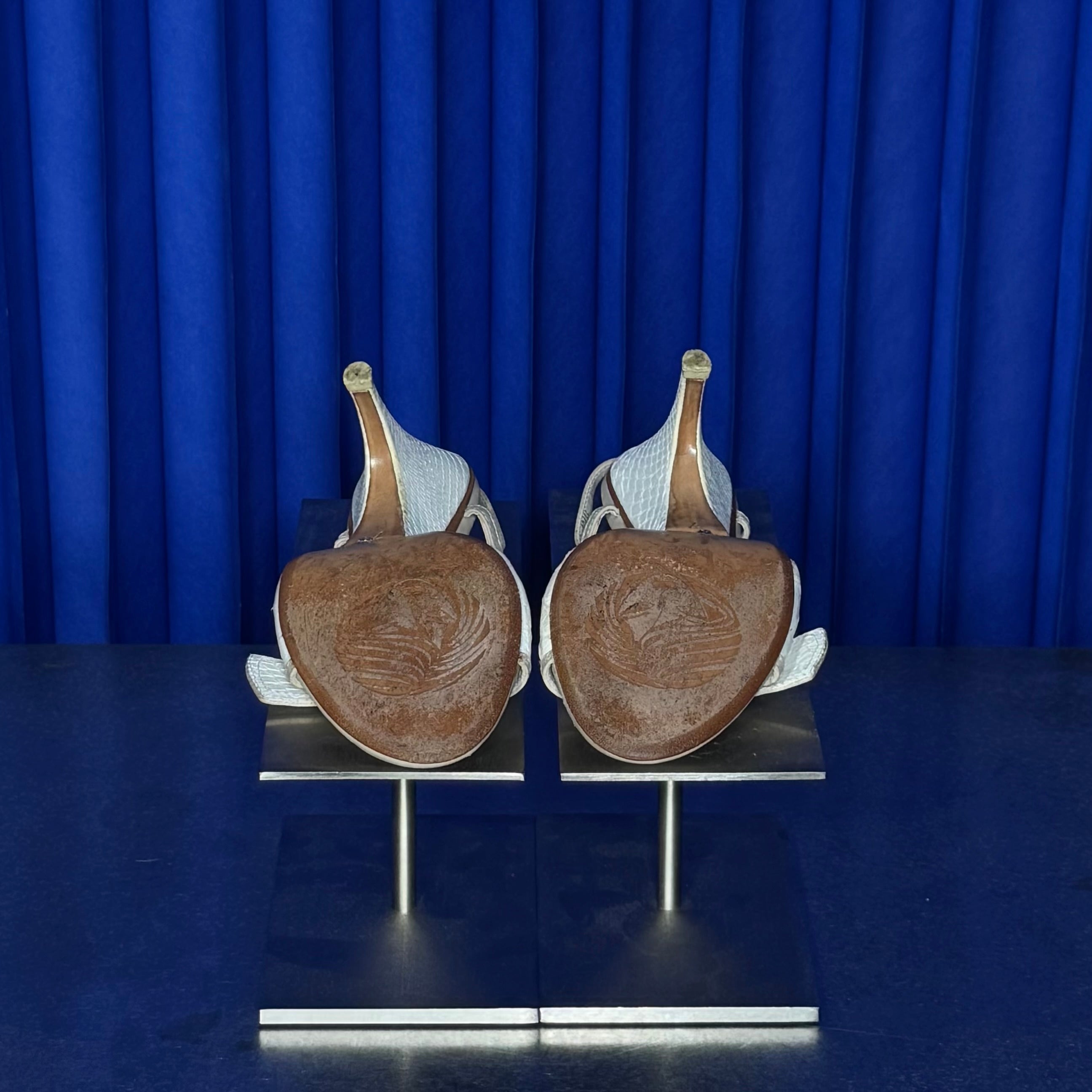 CINDY SAYS COUTURE BUCKLES HEELS