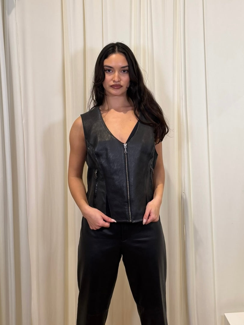 Harley Davidson Leather Vest