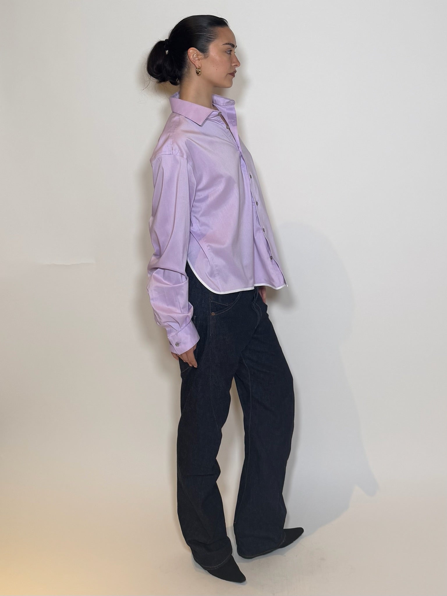 FRIDA Reworked Button Down ‘Lilac’