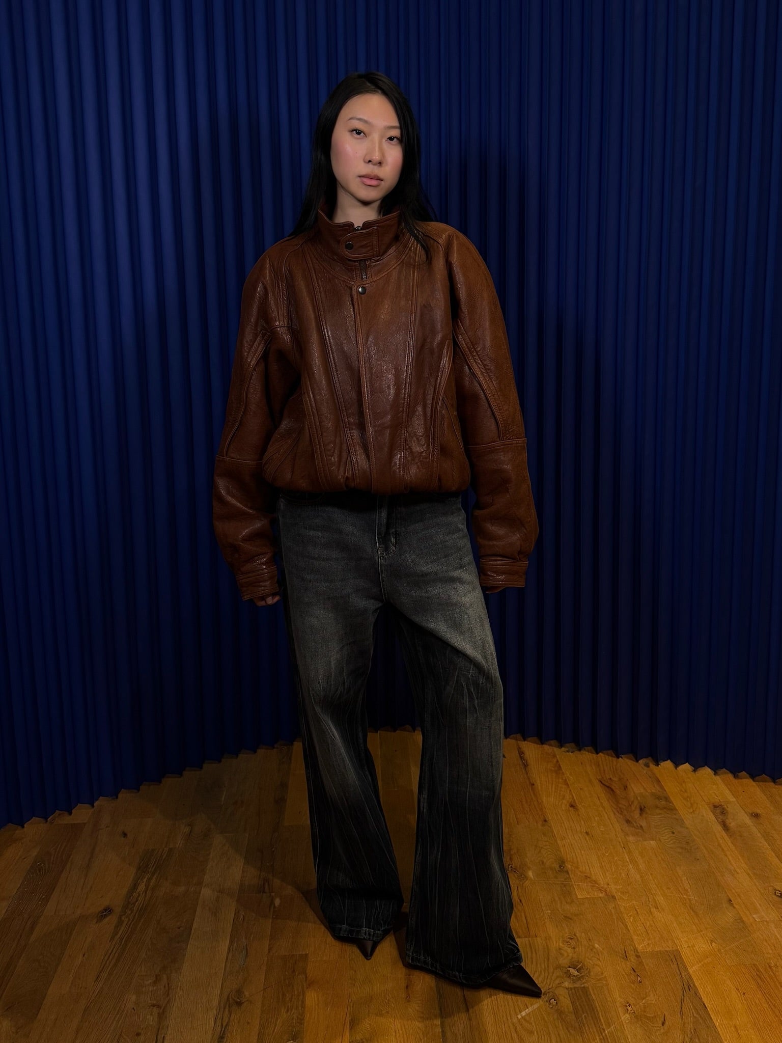 FREE MARKET E.VAN STRAIGHT JEANS