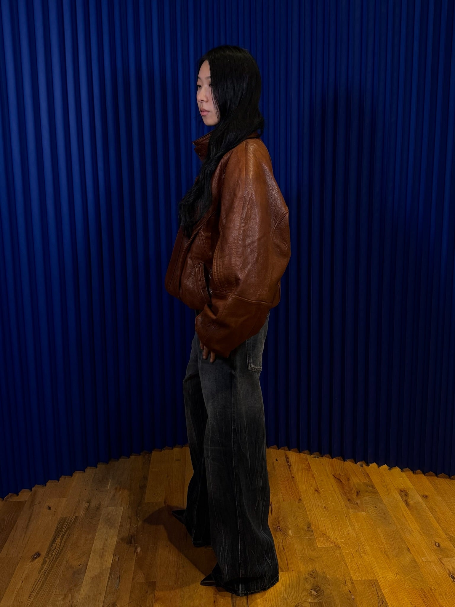 FREE MARKET E.VAN STRAIGHT JEANS